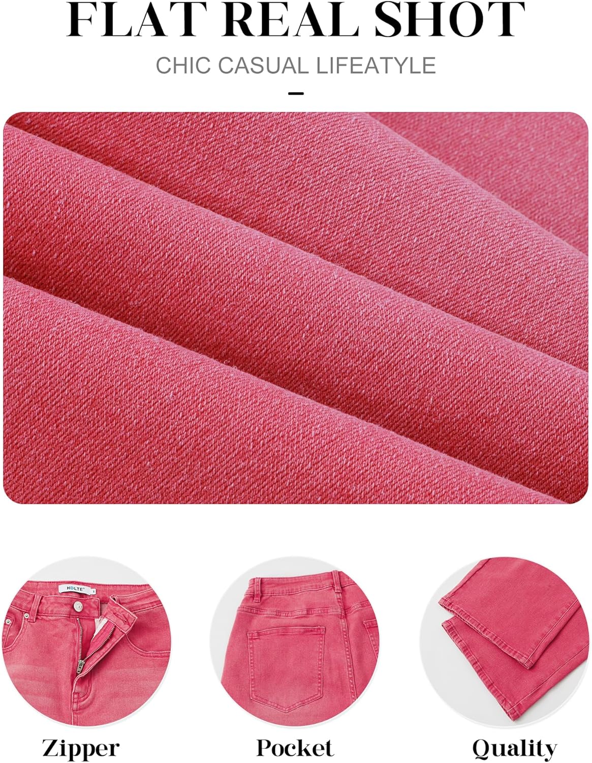 HDLTE Women Wide Leg Jeans High Waist Baggy Jeans Loose Boyfriend Jeans Denim Pants Y2K