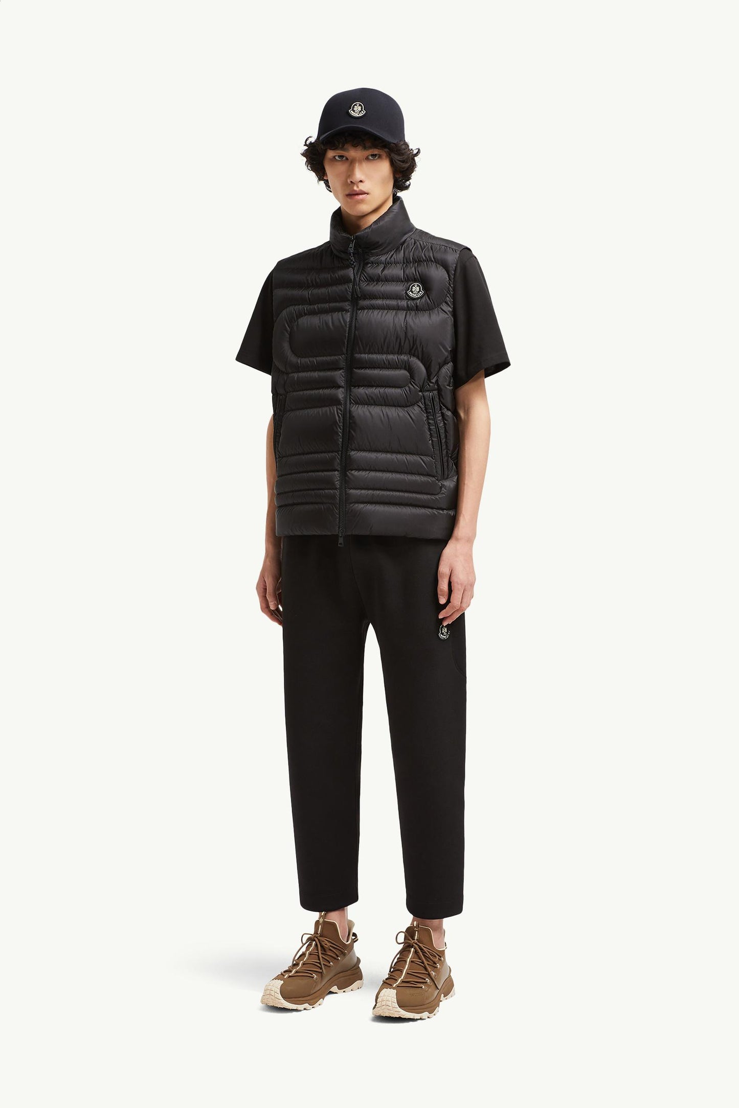 Emeishan Snake-Quilted Down Gilet