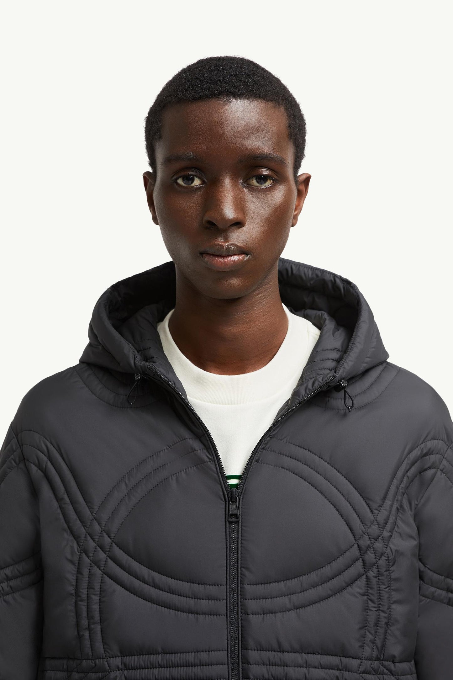 Frans Hooded Short Down Jacket