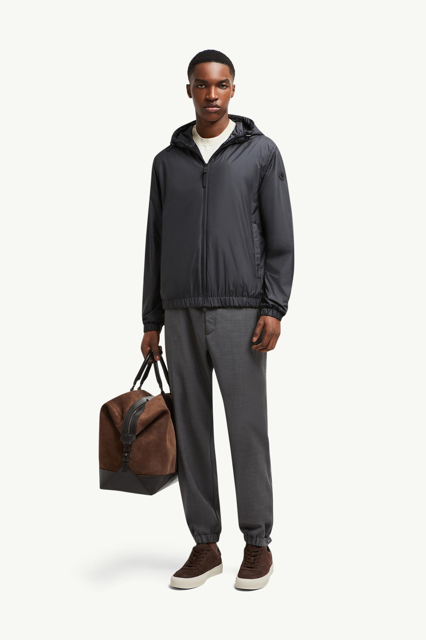 Domene Hooded Windbreaker