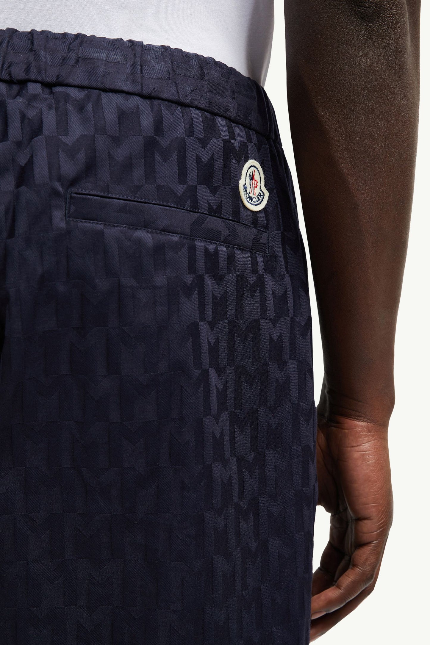 Monogram Jacquard Cotton Shorts