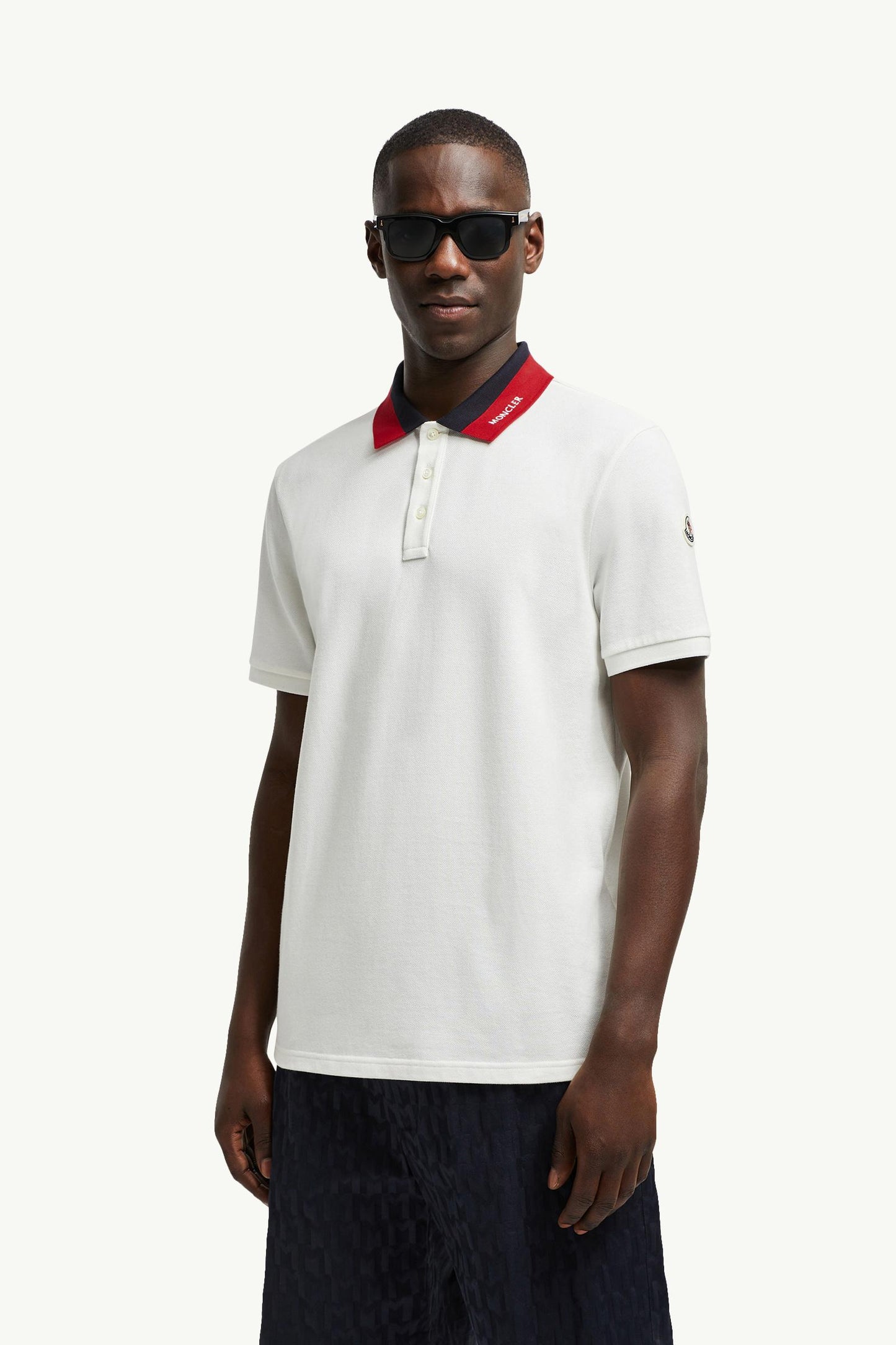 Embroidered Logo Cotton Piquet Polo Shirt