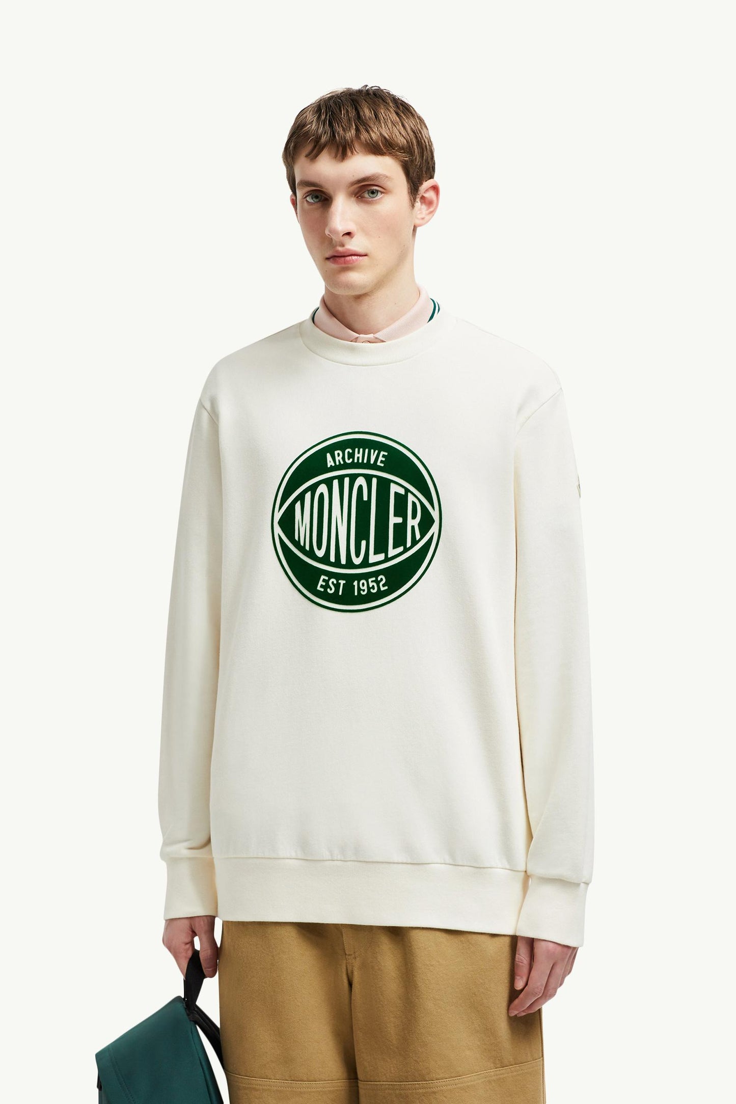 Basketball Logo Cotton Sweatshirt