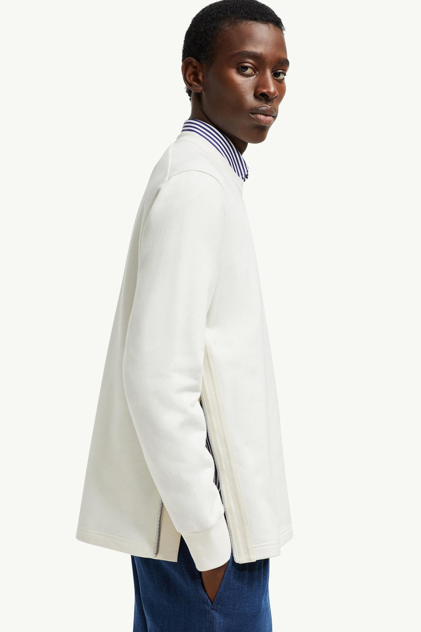 Cotton Sweatshirt with Pocket