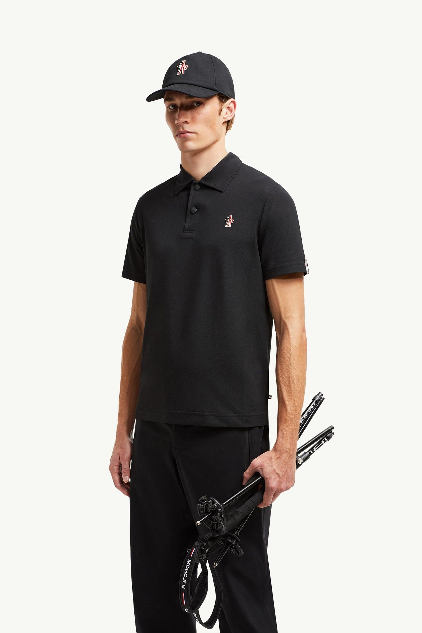 Logo Patch Polo Shirt