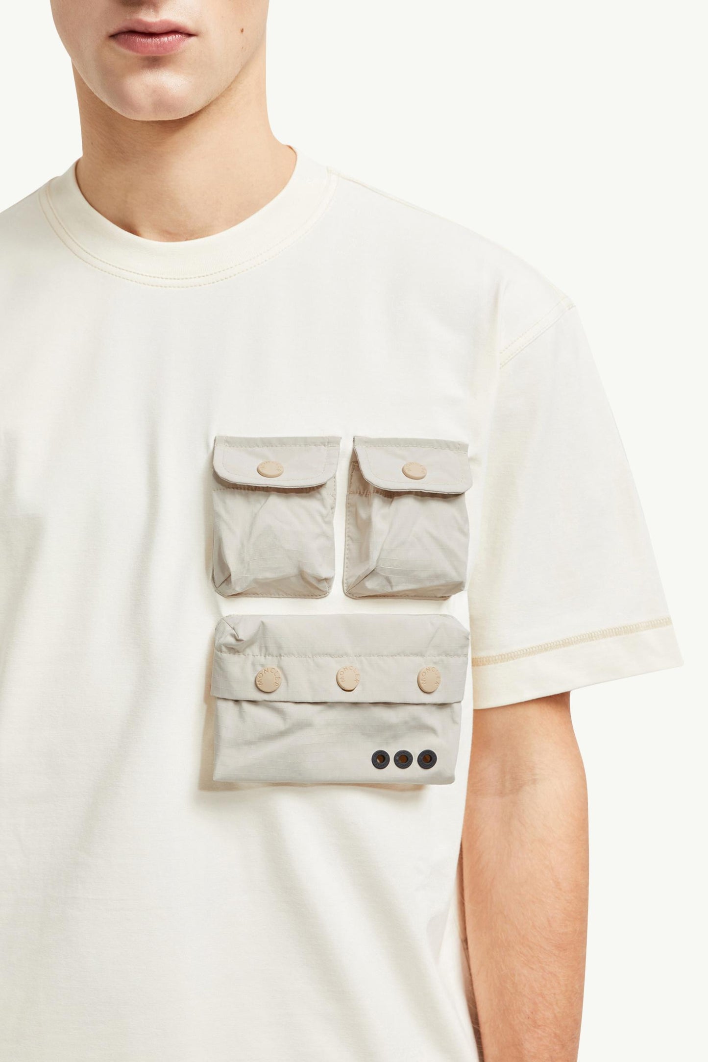 Cotton T-shirt with Pockets