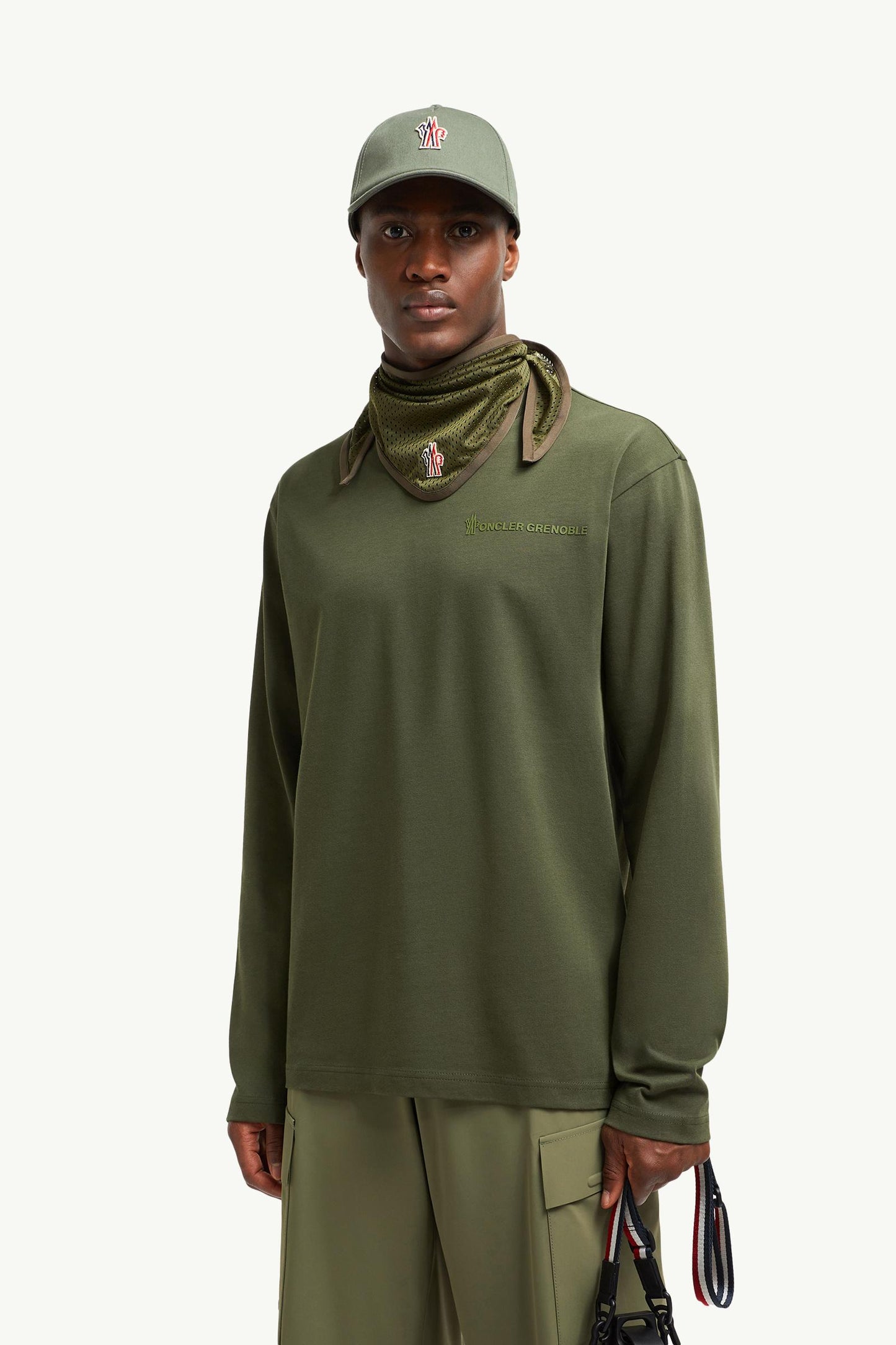 Logo Long Sleeve Cotton T-Shirt