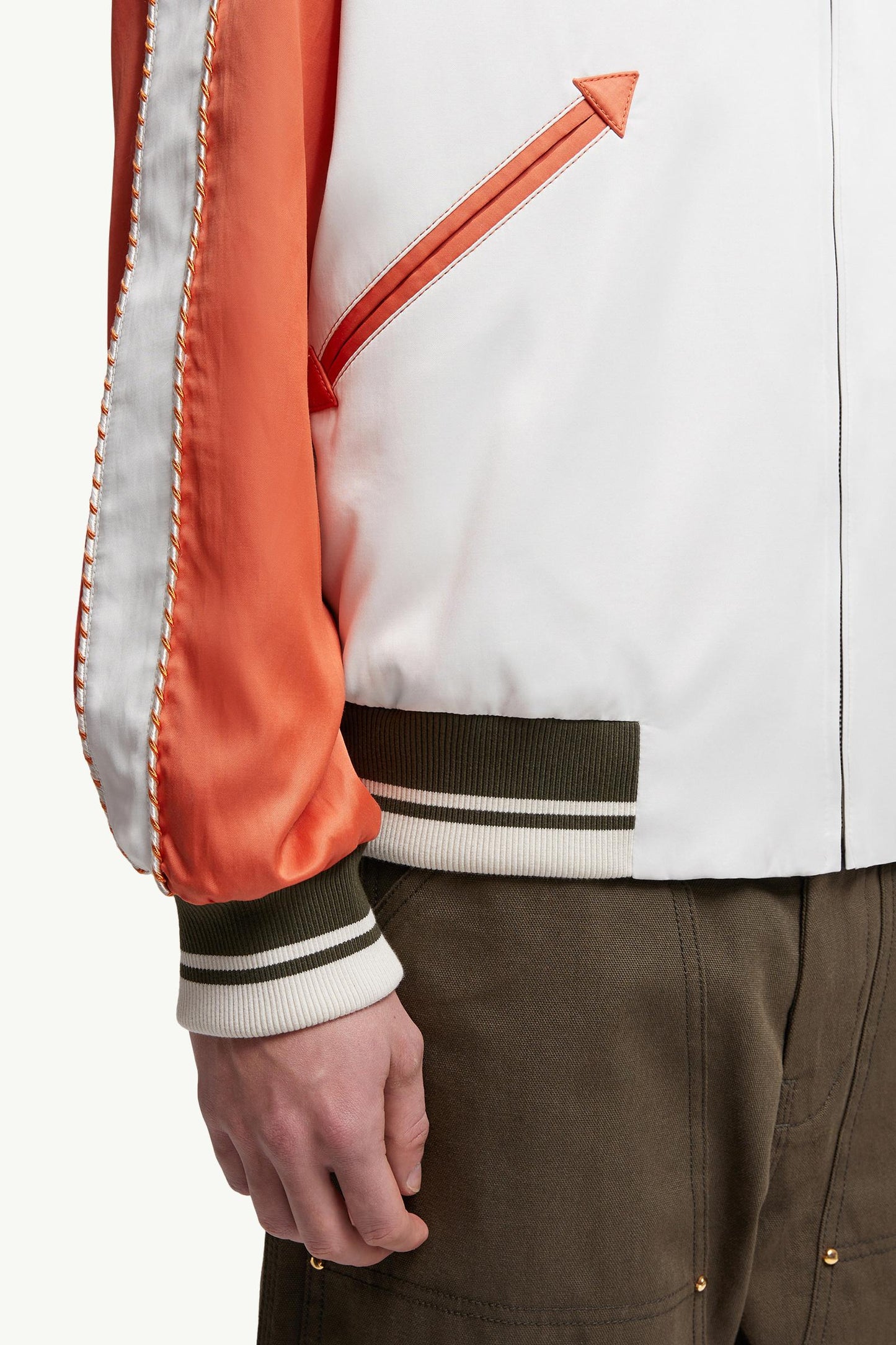 MC x Mercedes-Benz by NIGO Satet Reversible Satin Bomber