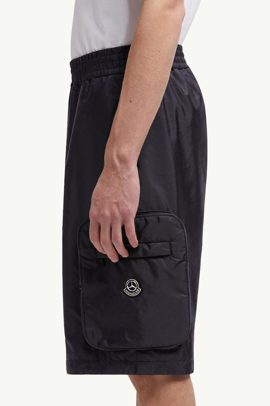 MC x Mercedes-Benz By NIGO Packable Bermuda Shorts
