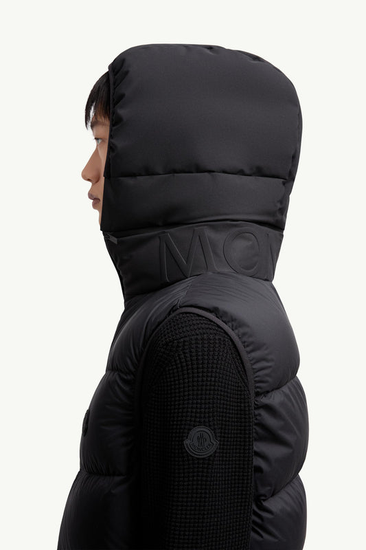 Guersac Diagonal-Quilted Hooded Down Gilet