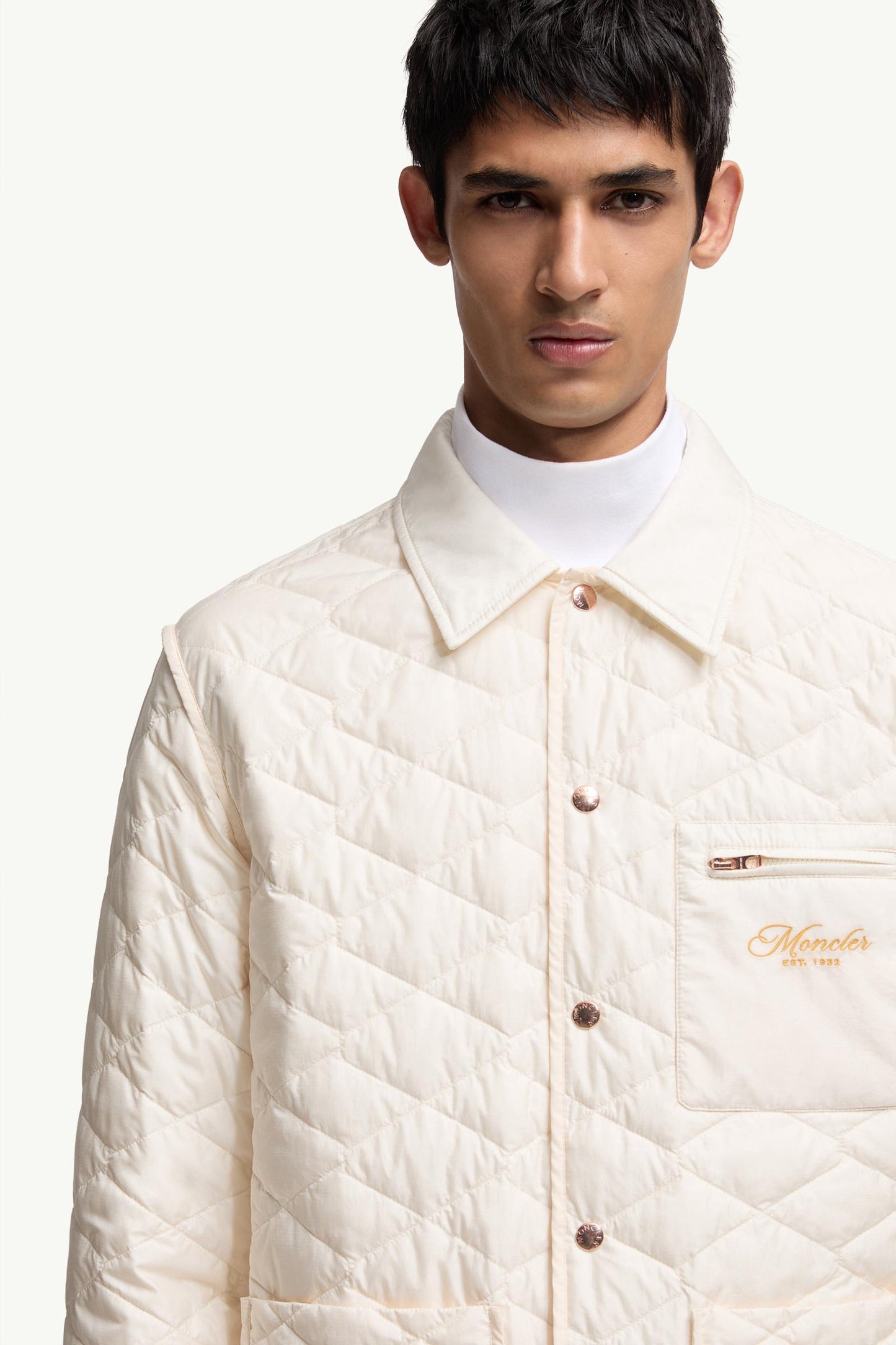 Kastos Diamond-Quilted Down Shirt Jacket