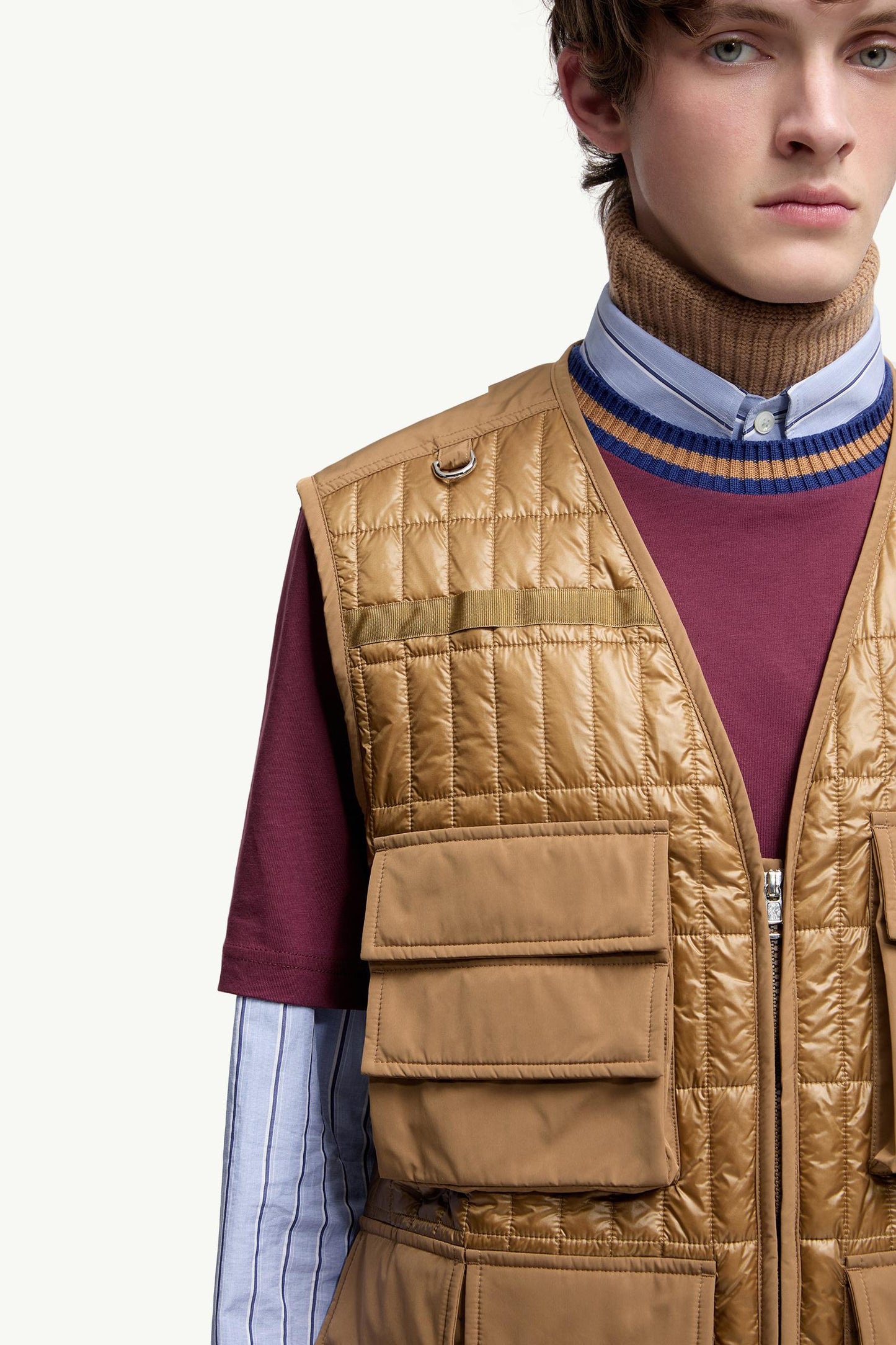 Ytise Vertical-Quilted Padded Gilet