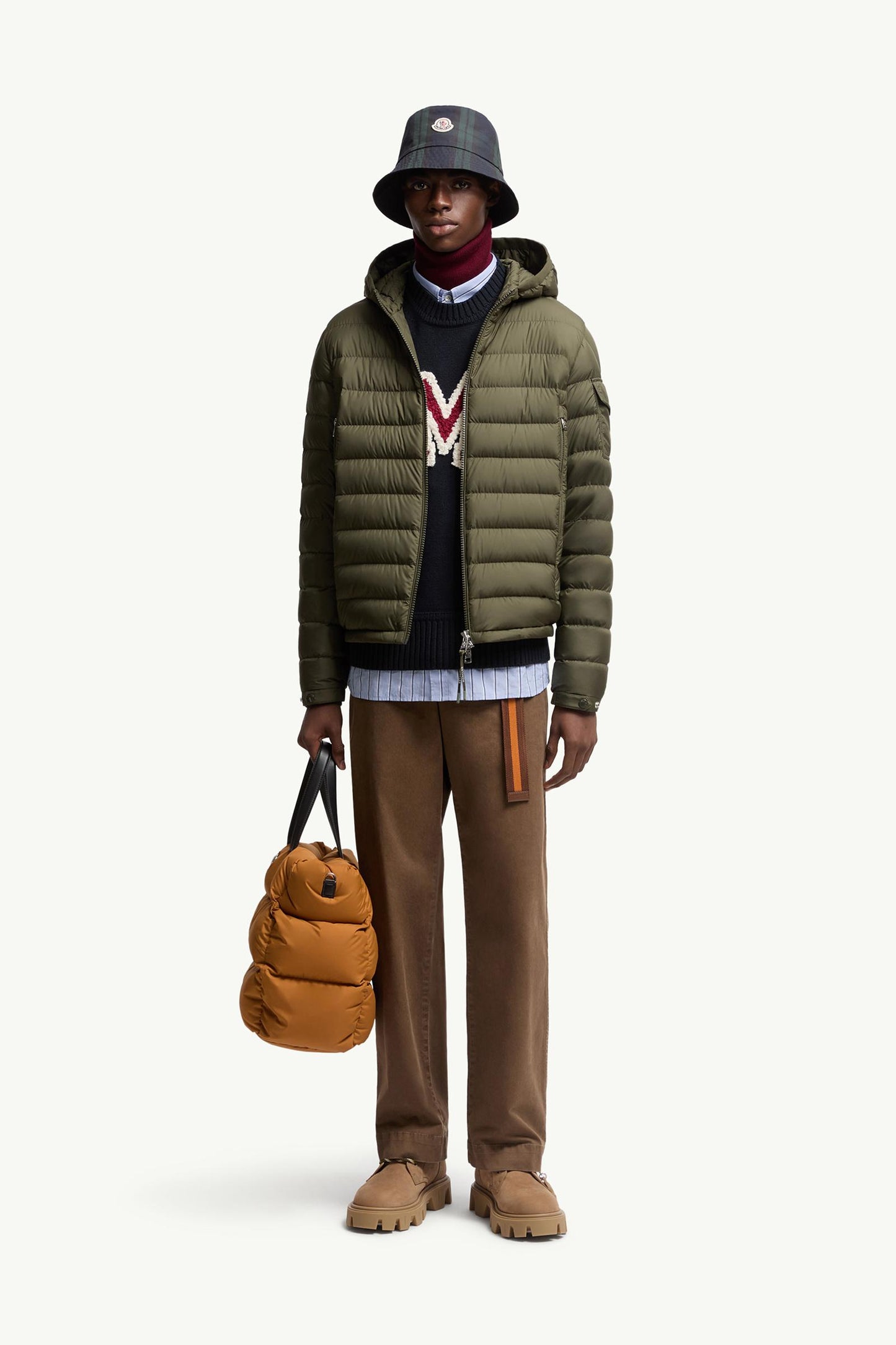 Galion Hooded Short Down Jacket