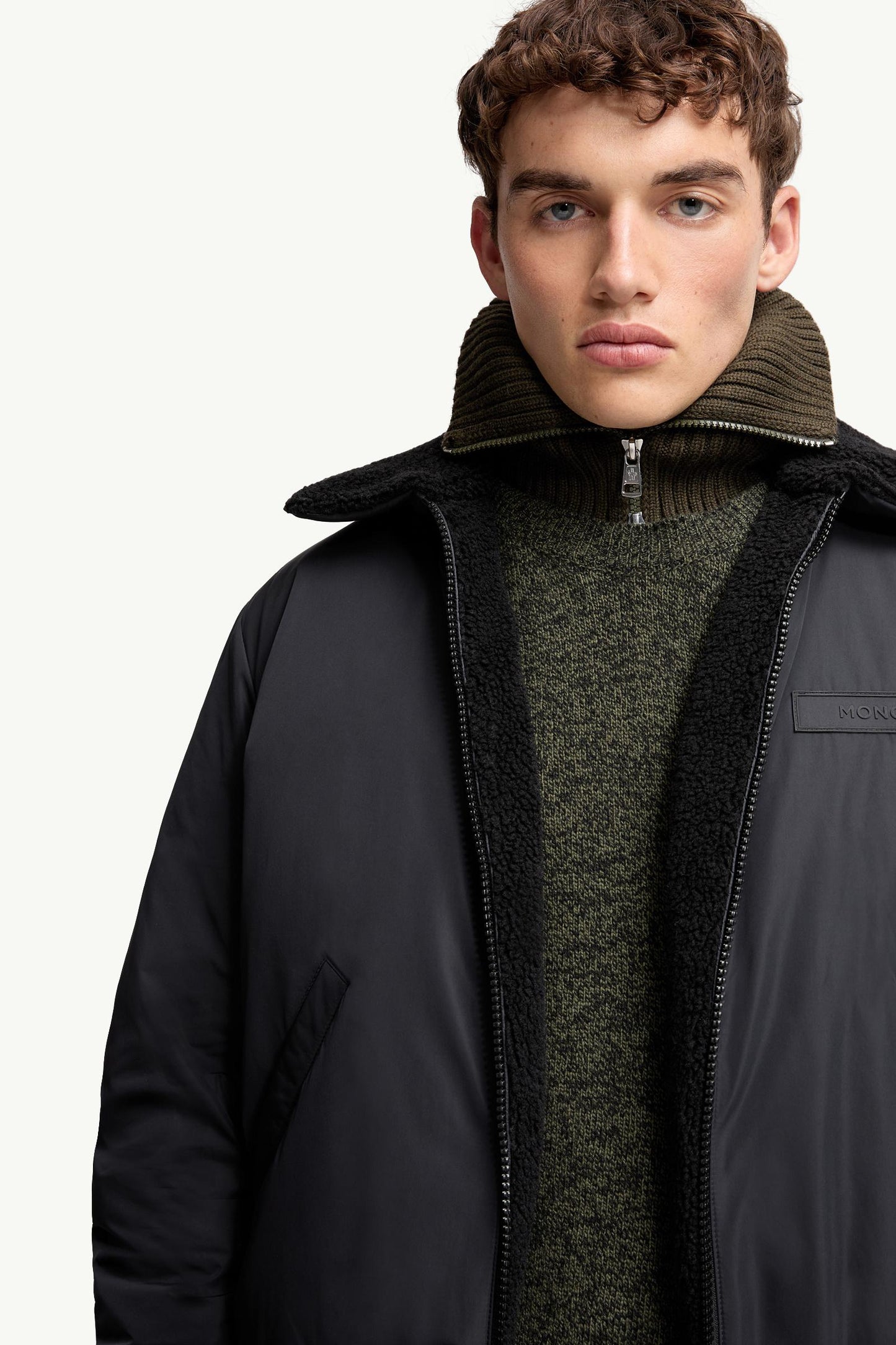 Maulevrier Reversible Teddy Aviator Jacket