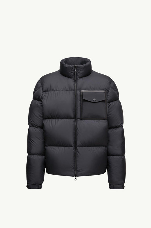Chinon Square-Quilted Short Down Jacket