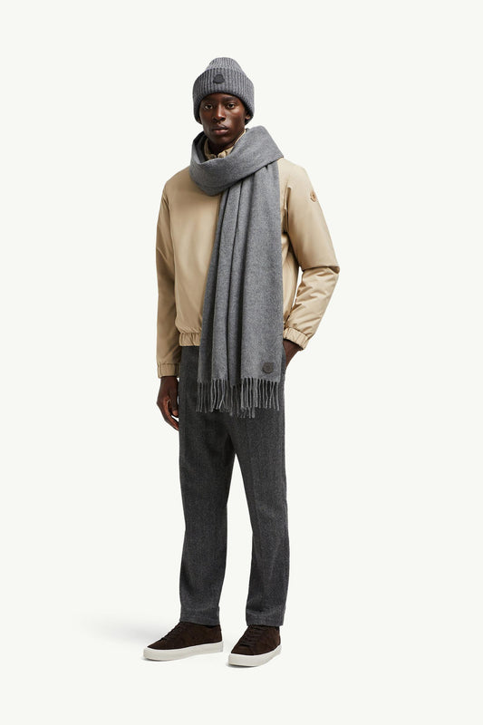 Fringed Cashmere Scarf