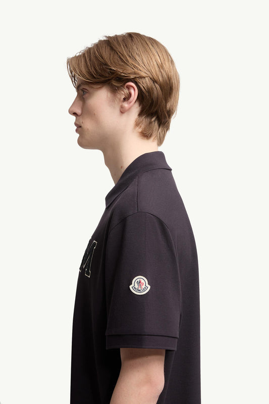 Monogram Cotton Piquet Polo Shirt