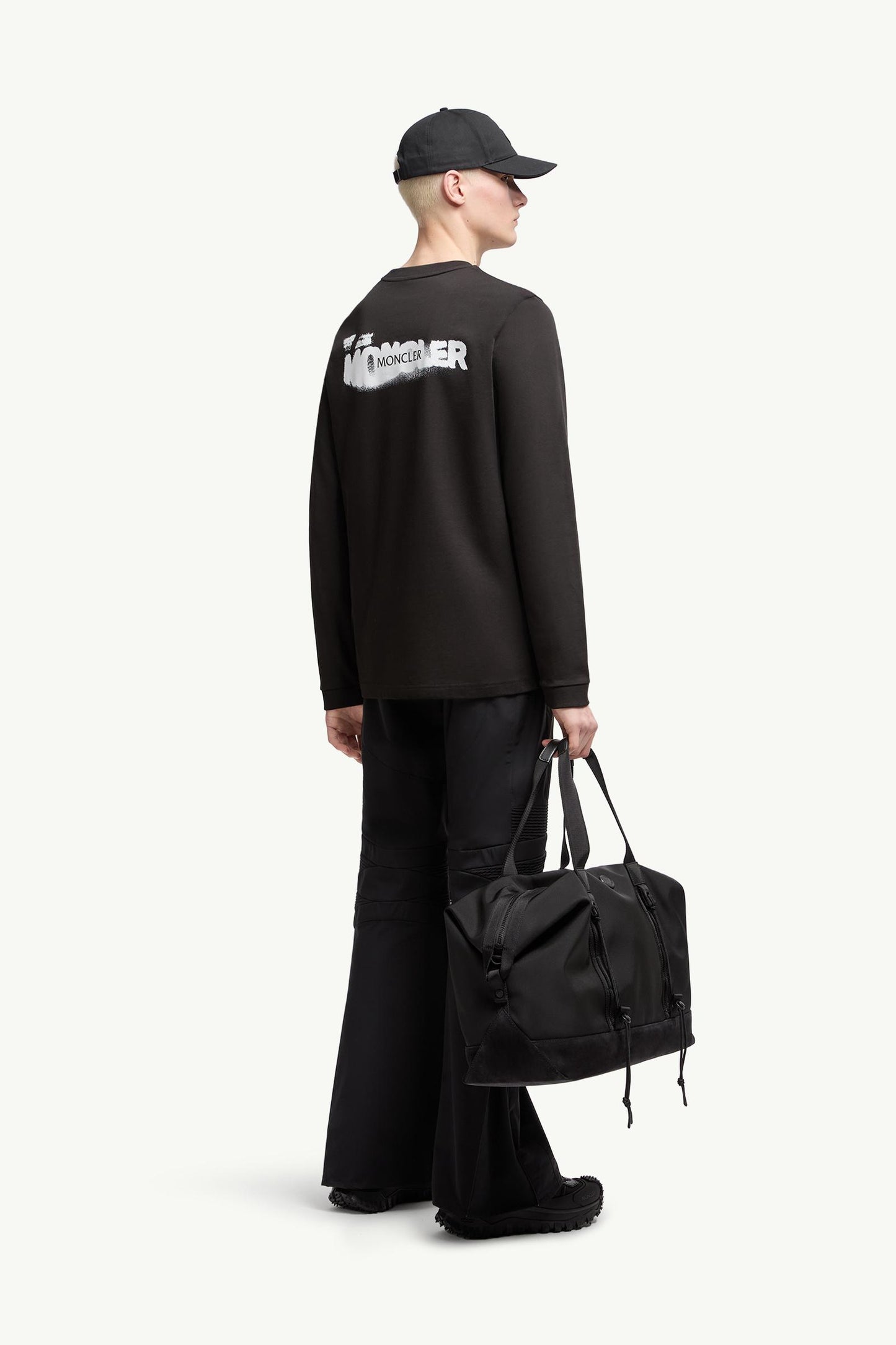 Graphic Logo Long Sleeve Cotton T-Shirt