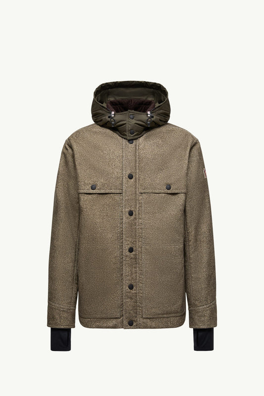 Kalinzu Cotton Moleskin Short Down Jacket