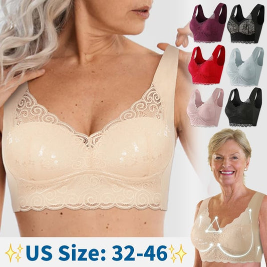 š„Last Day Buy 1 Get 2 Freeš-Seamless Bra Wireless Push Up Lace Bra