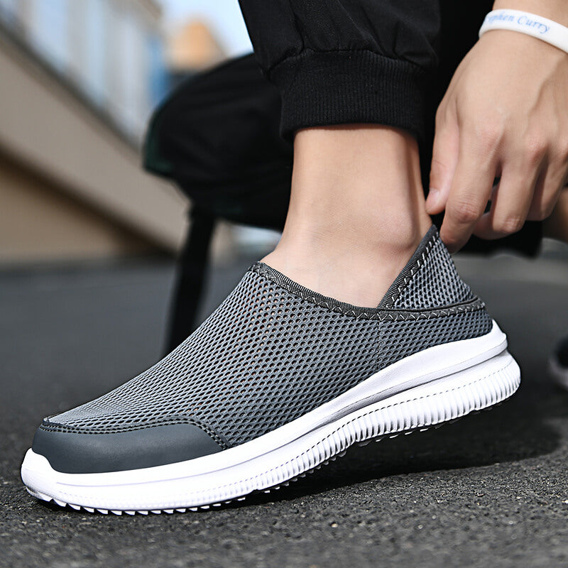 Men's Breathable Mesh Slip On Sneakers