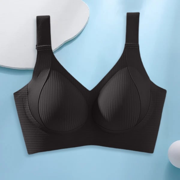 Buy 1 Get 3 PacksWomen's Ribbed Adjustable Wireless Bra