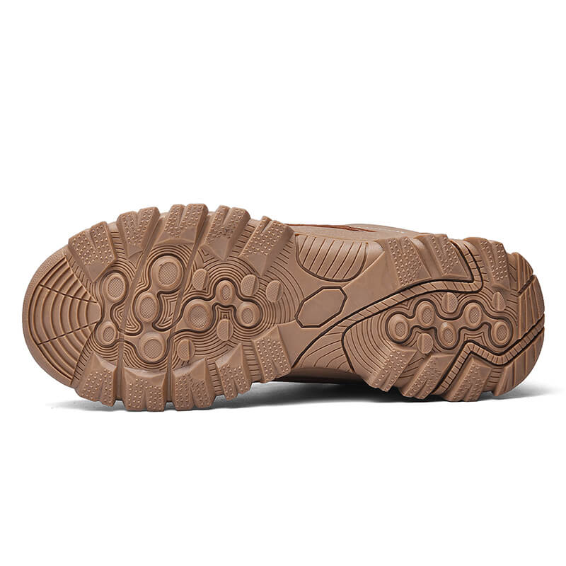 Men's New Solid Color Outdoor Hiking Shoes