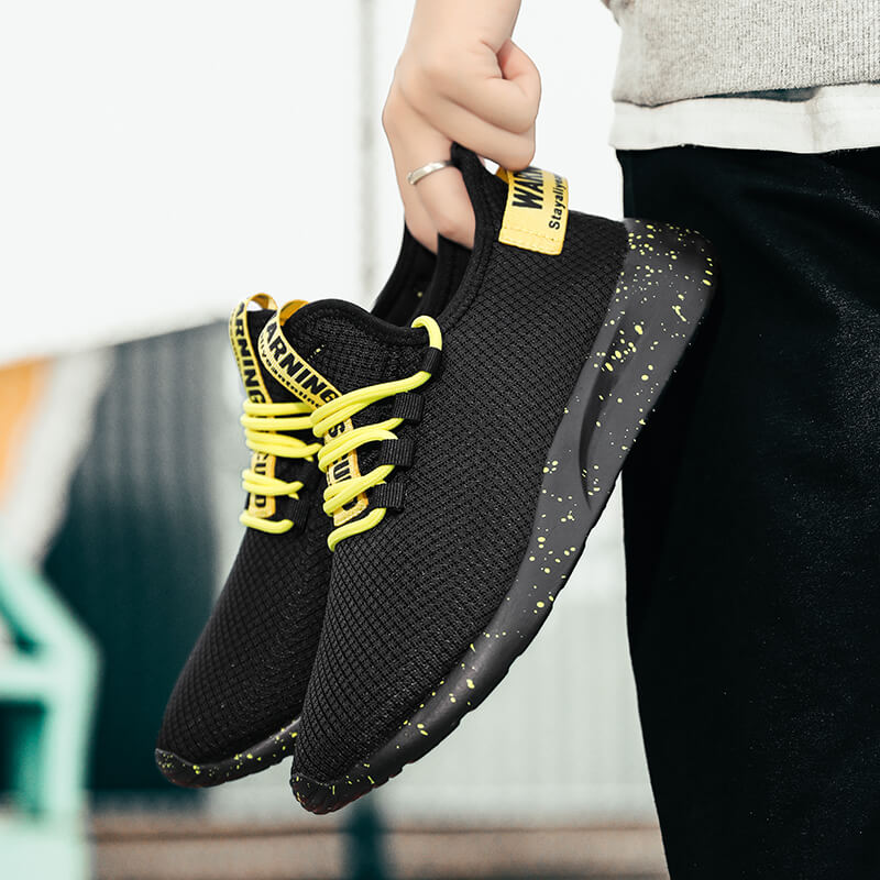 Men's Flying Woven Breathable Lightweight Sneakers