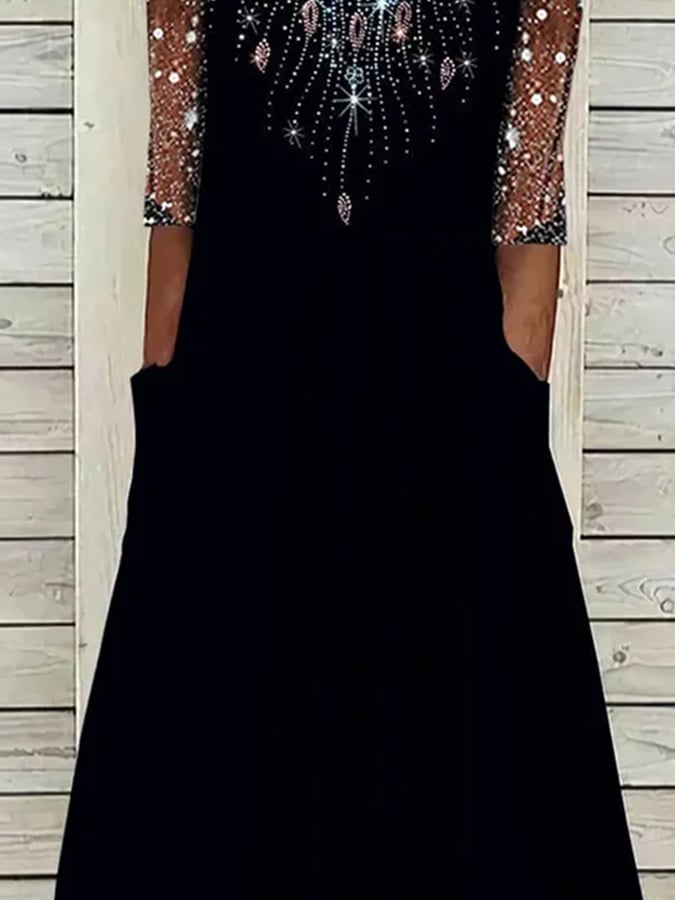 Women's Casual Printed Dress