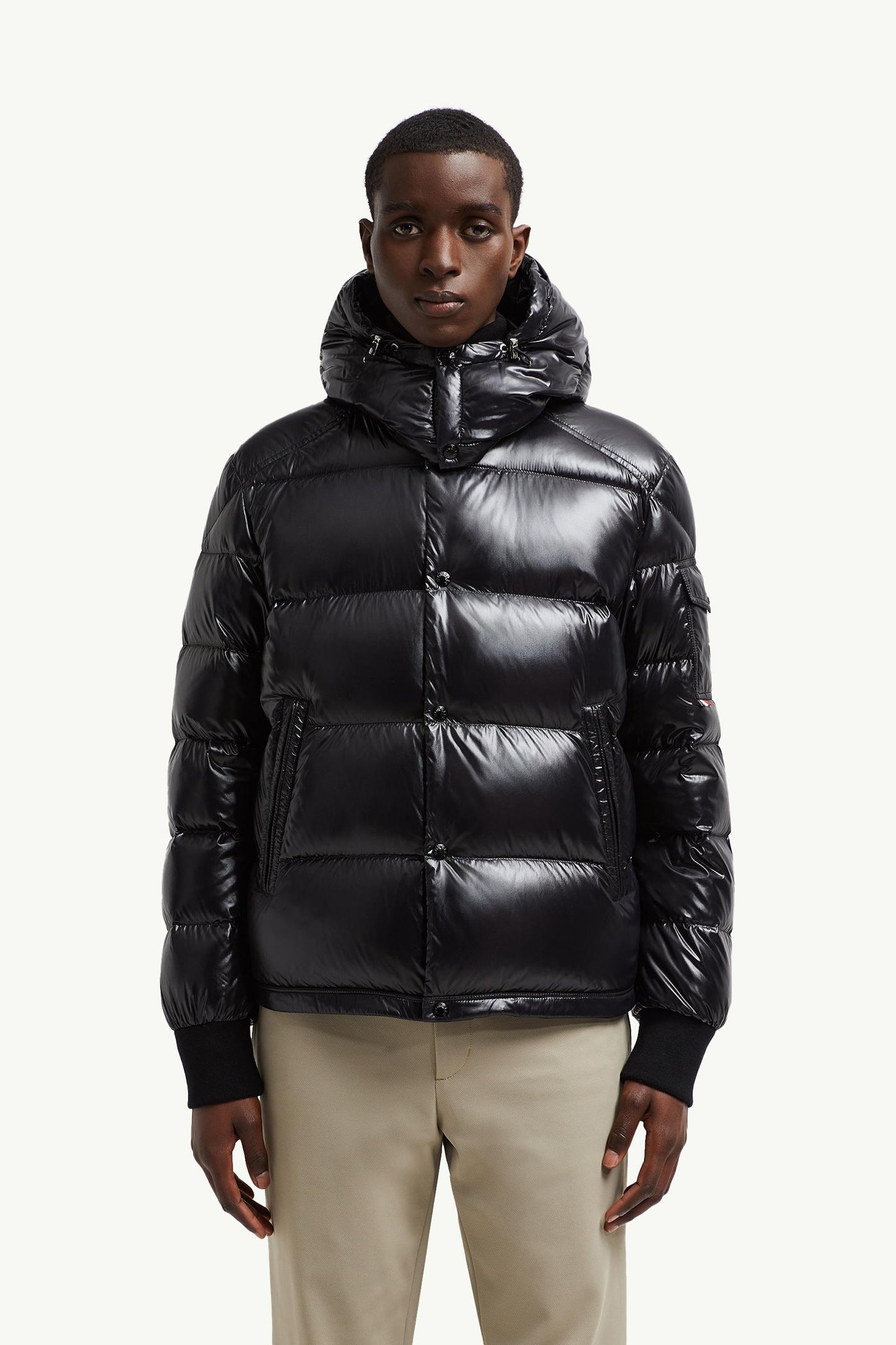 Maljasset Hooded Short Down Jacket