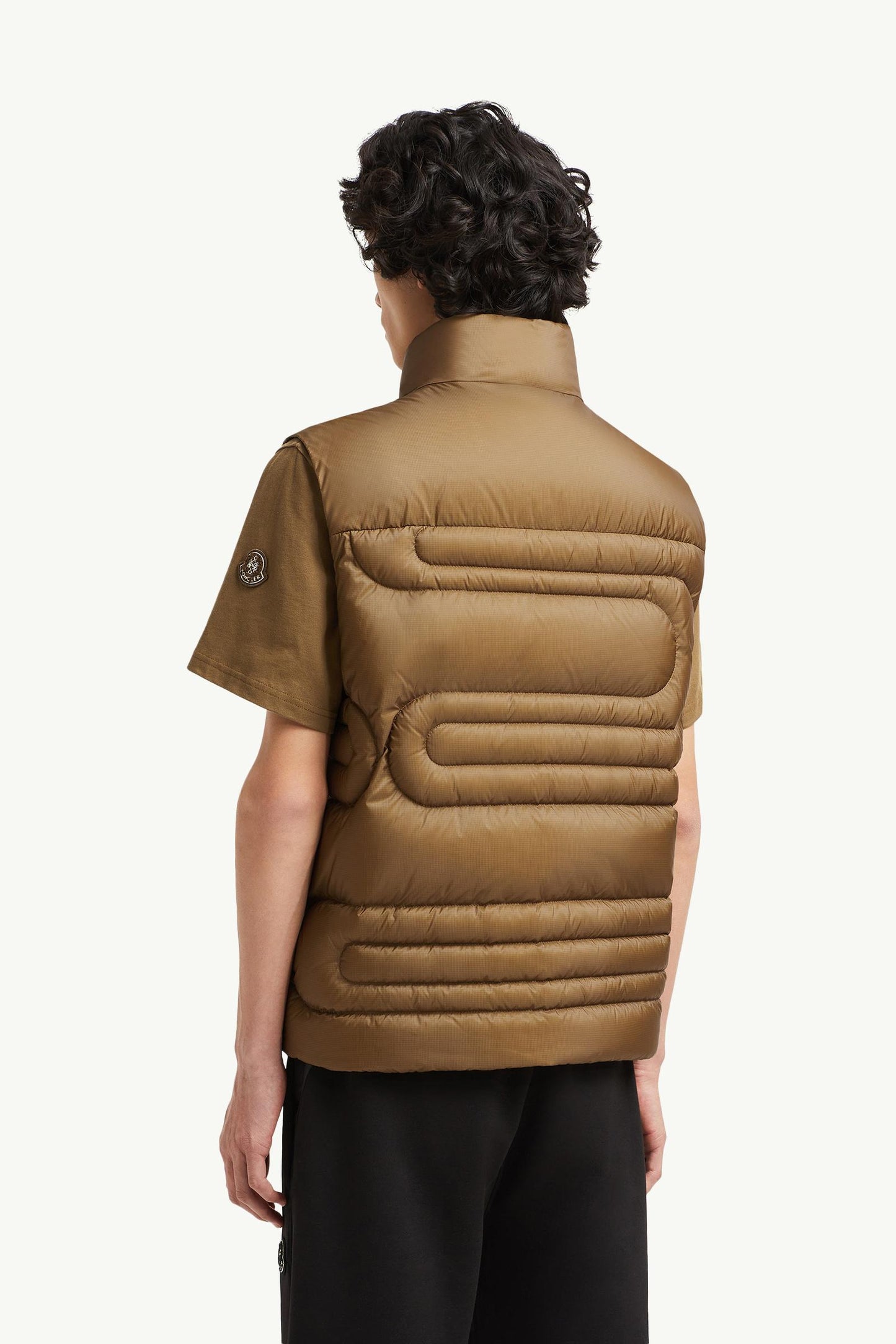 Emeishan Snake-Quilted Down Gilet