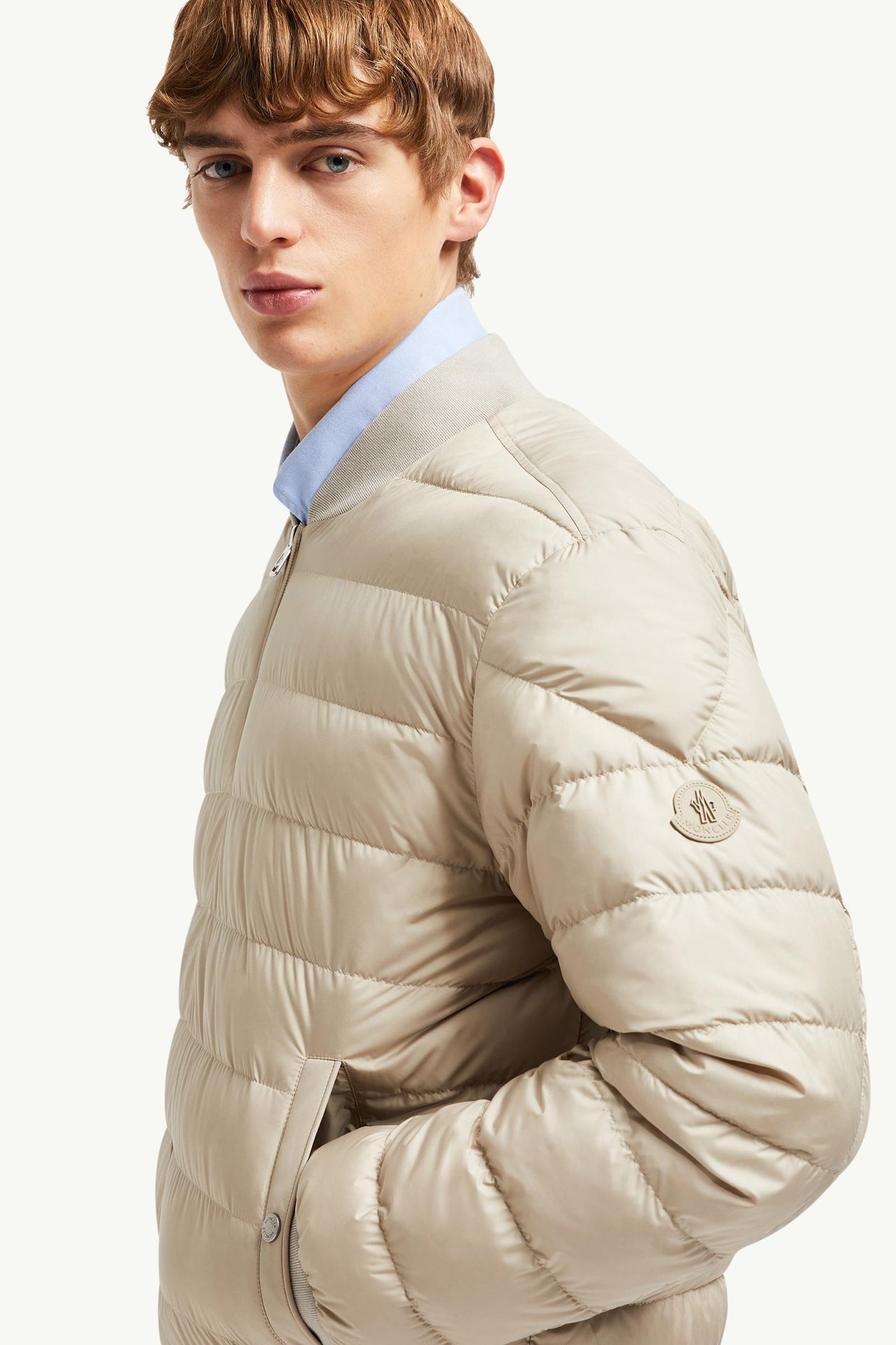 Villerest Reversible Cashmere Blend Down Bomber Jacket?