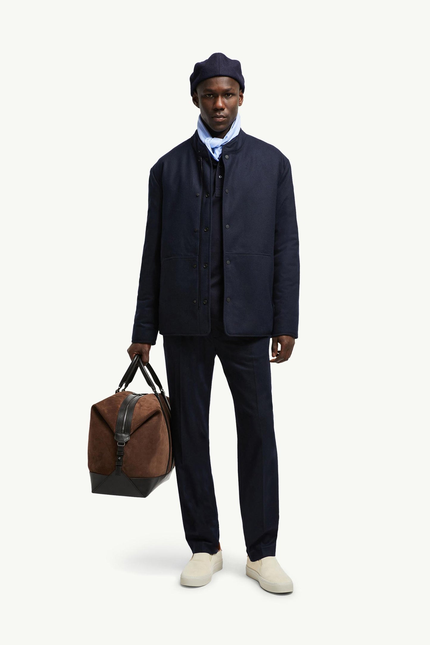 Bane Reversible Cashmere Short Down Jacket