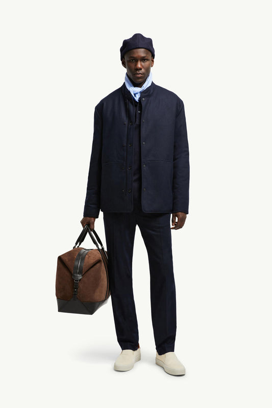 Bane Reversible Cashmere Short Down Jacket