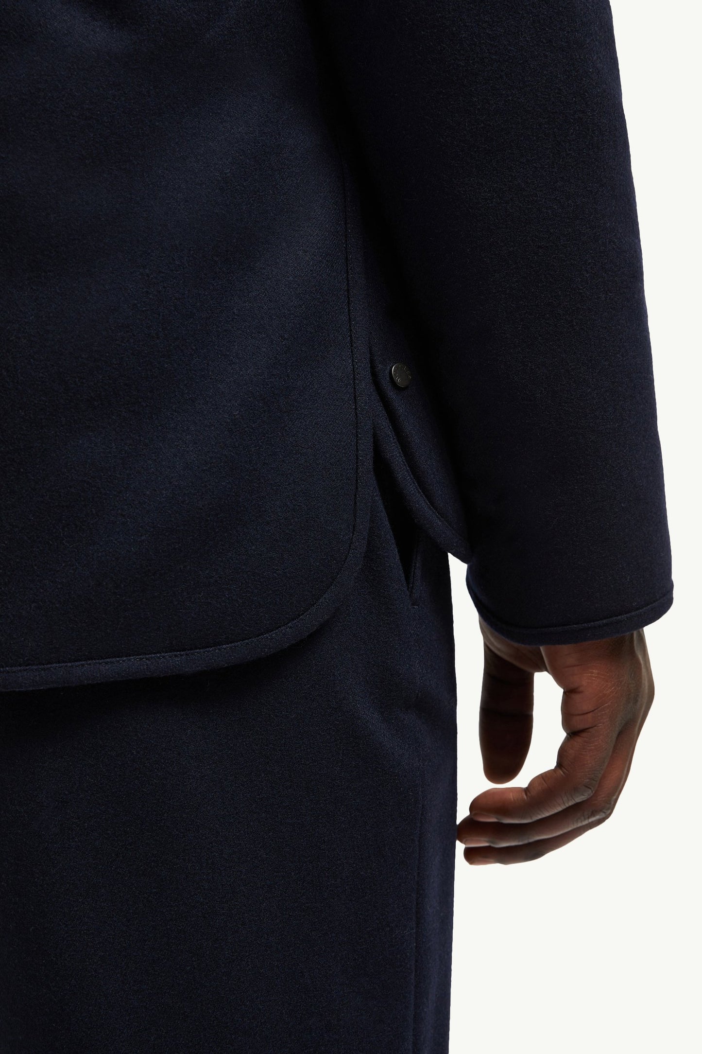 Bane Reversible Cashmere Short Down Jacket