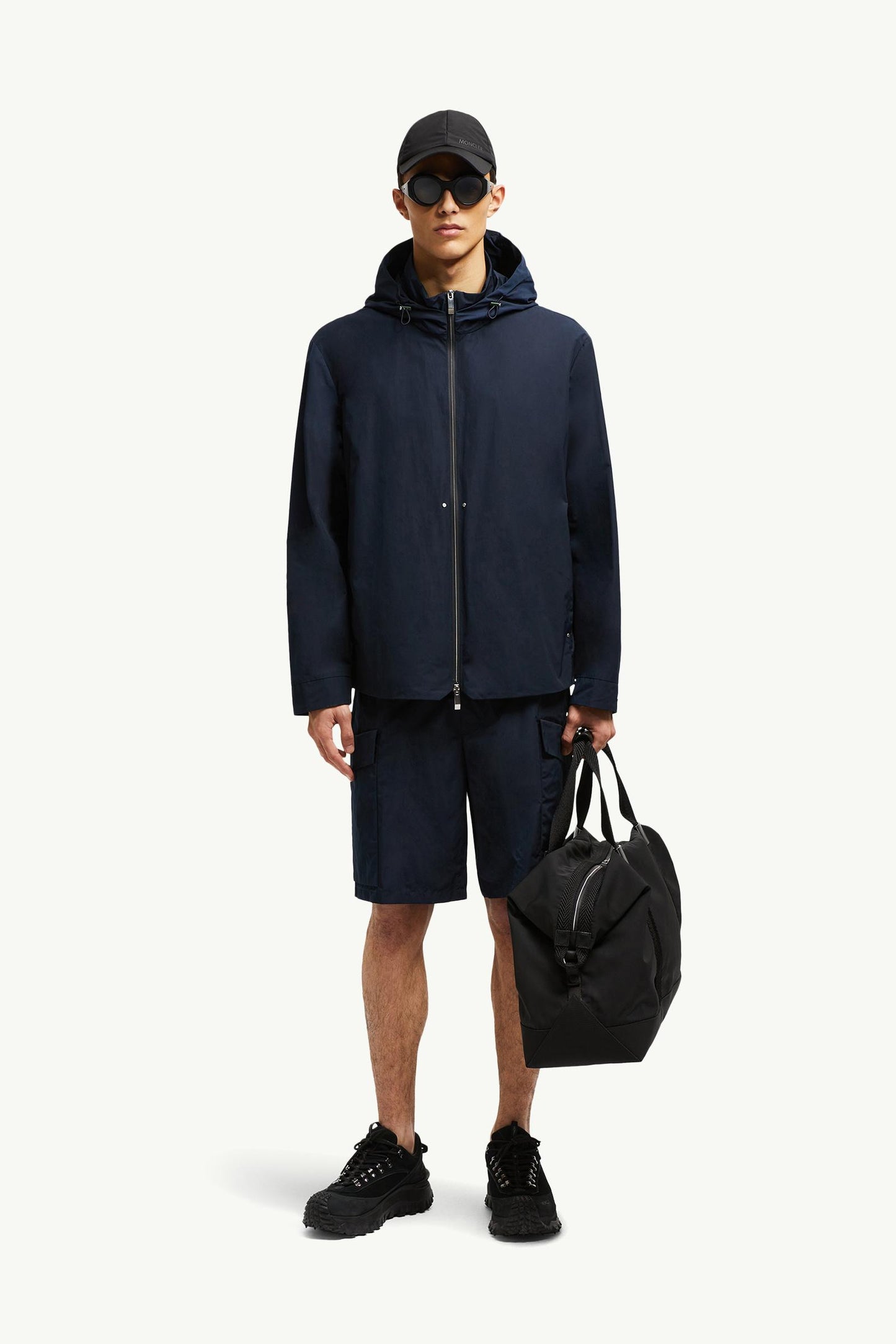 Lacha Hooded Windbreaker