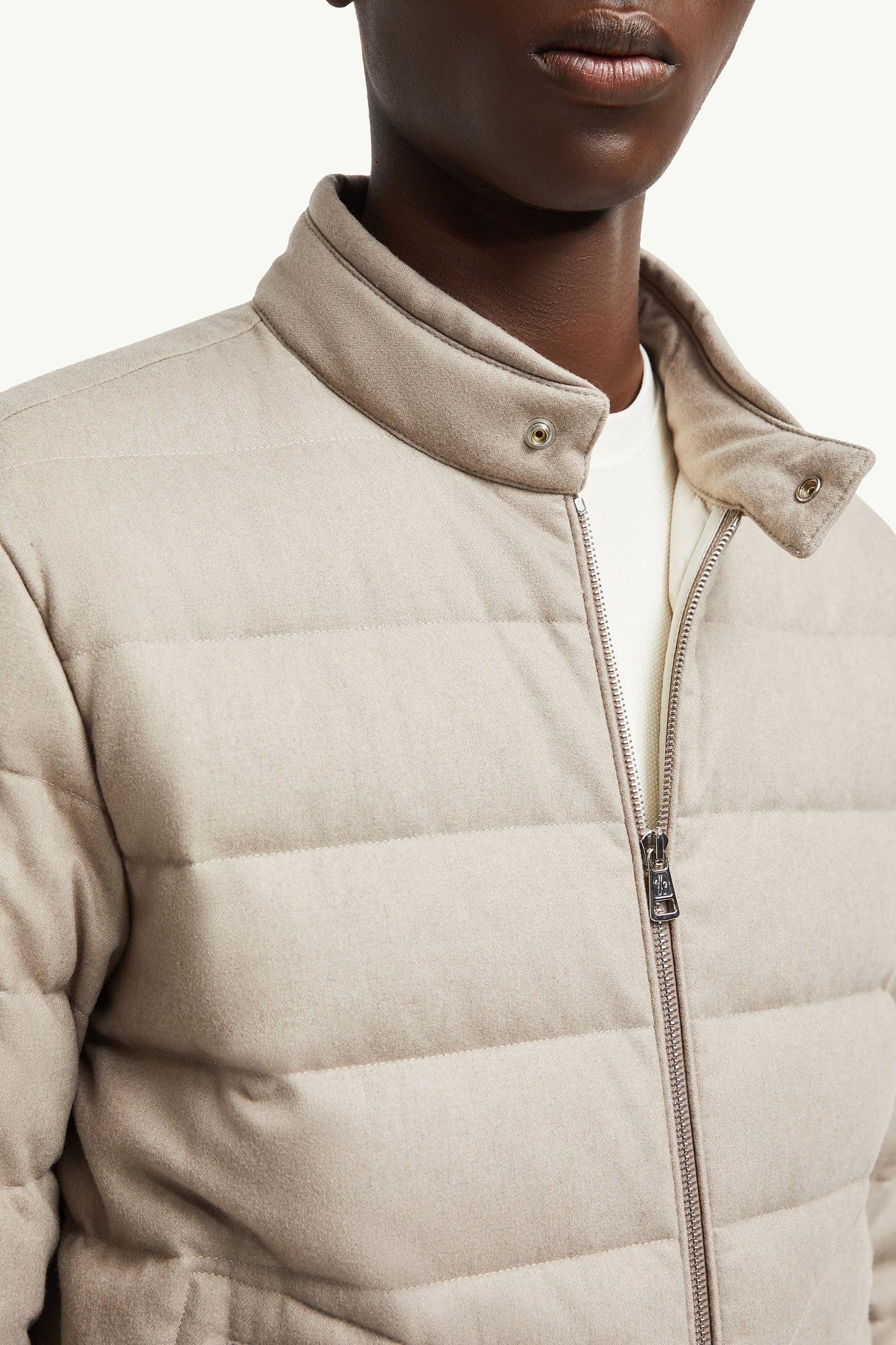 Acorus Cashmere Short Down Jacket