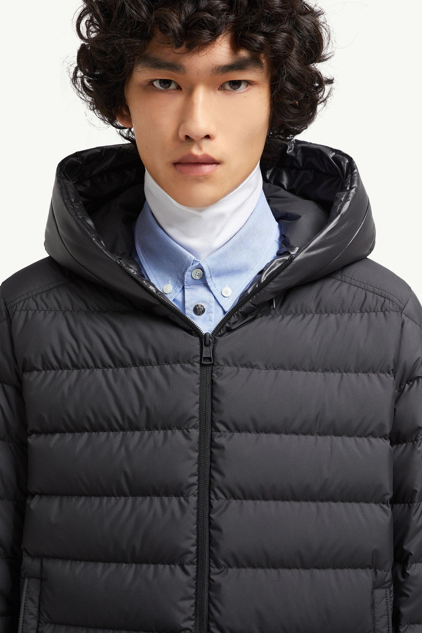 Chevrerie Hooded Short Down Jacket