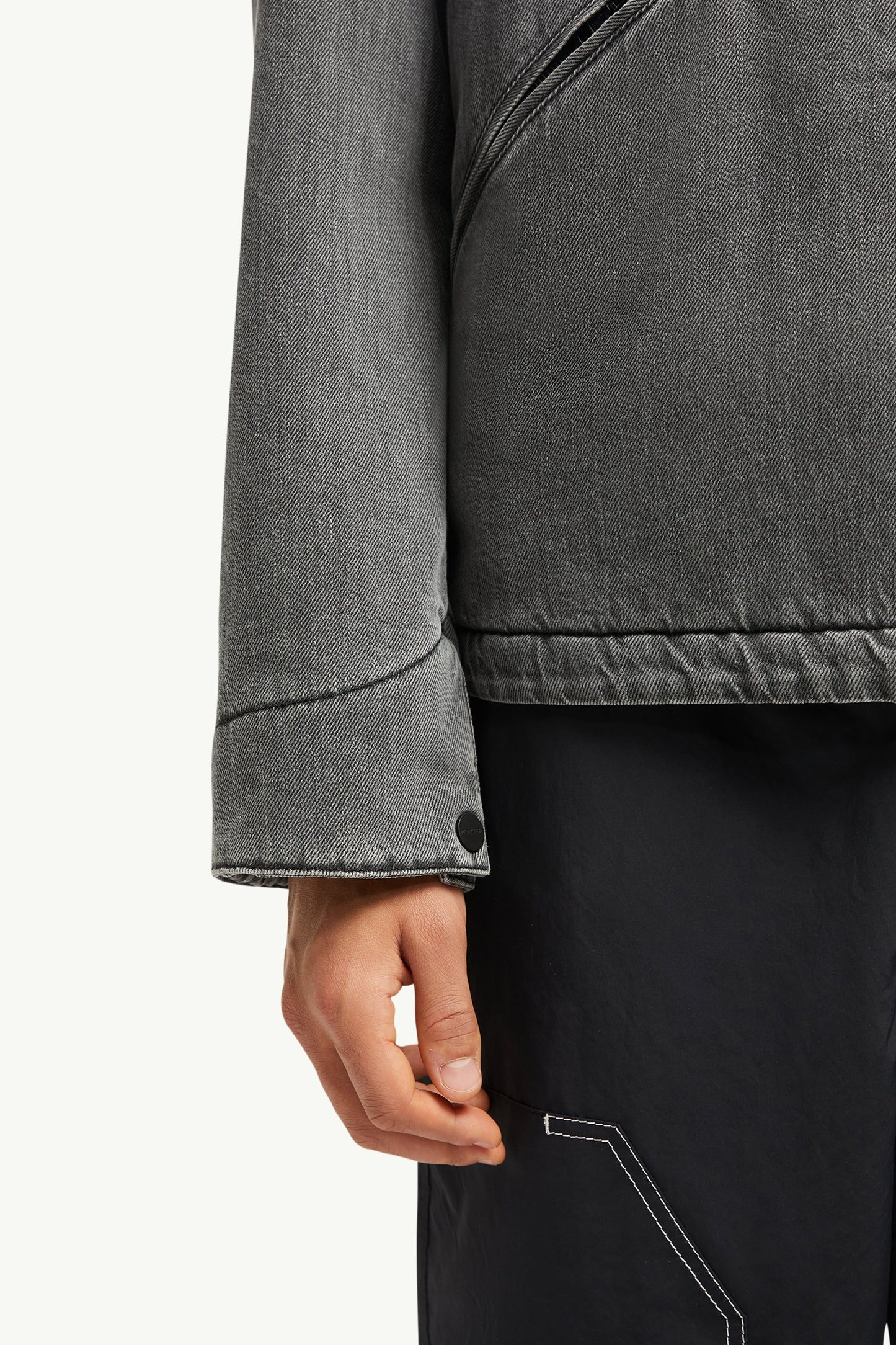 Acate Padded Denim Shirt Jacket