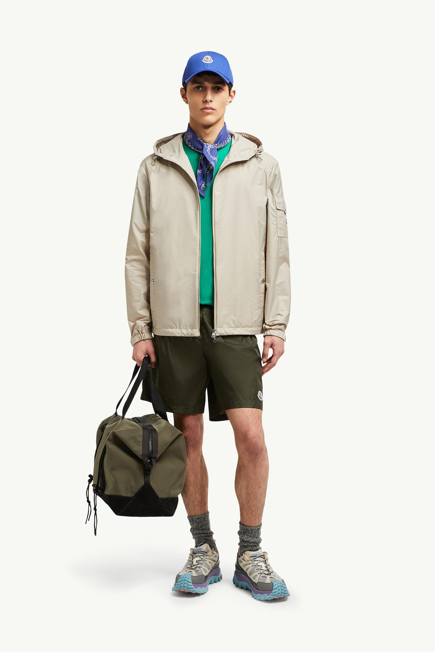 Etiache Hooded Rain Jacket