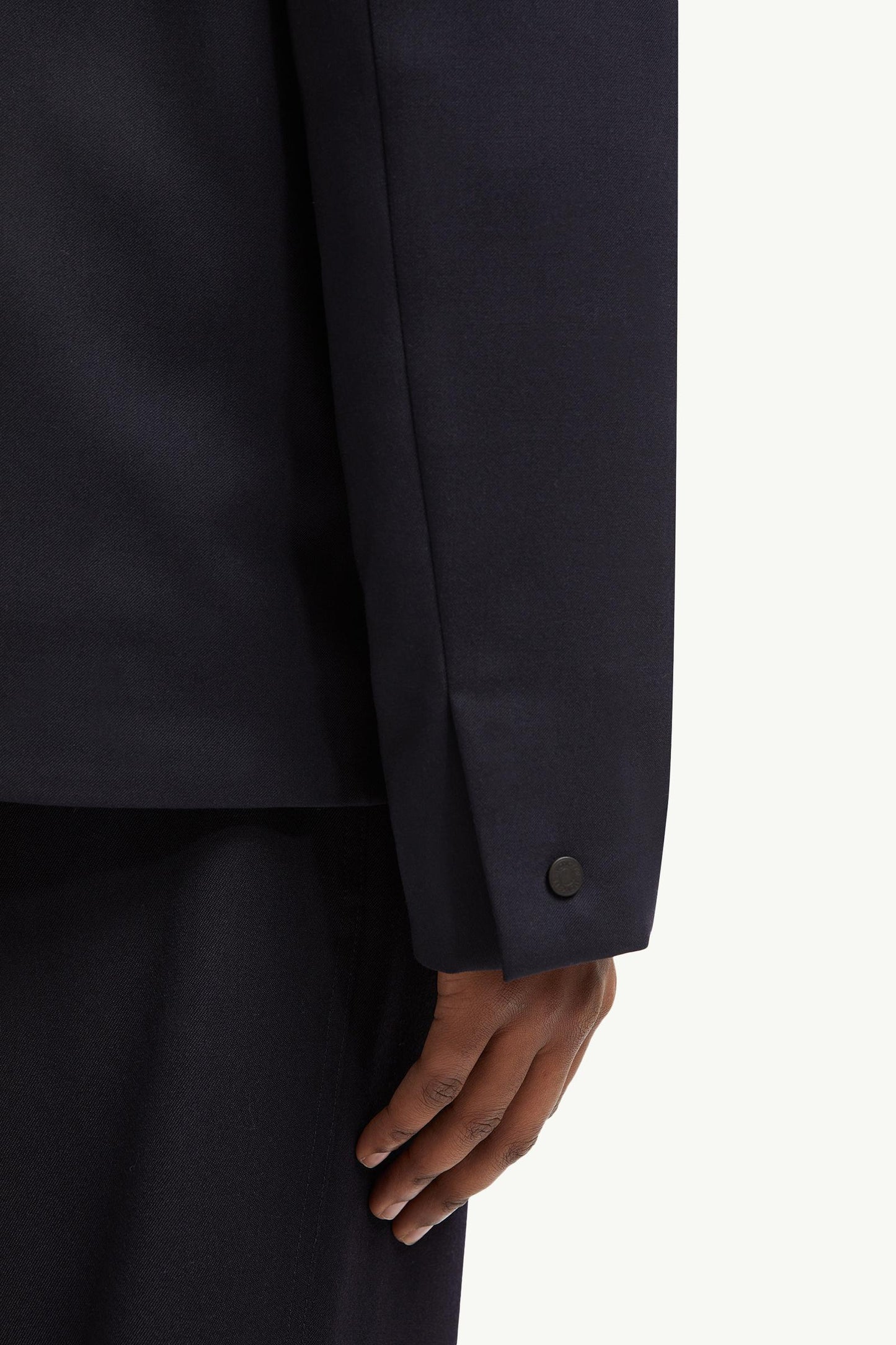 Plumel Wool Gabardine Down Shirt Jacket