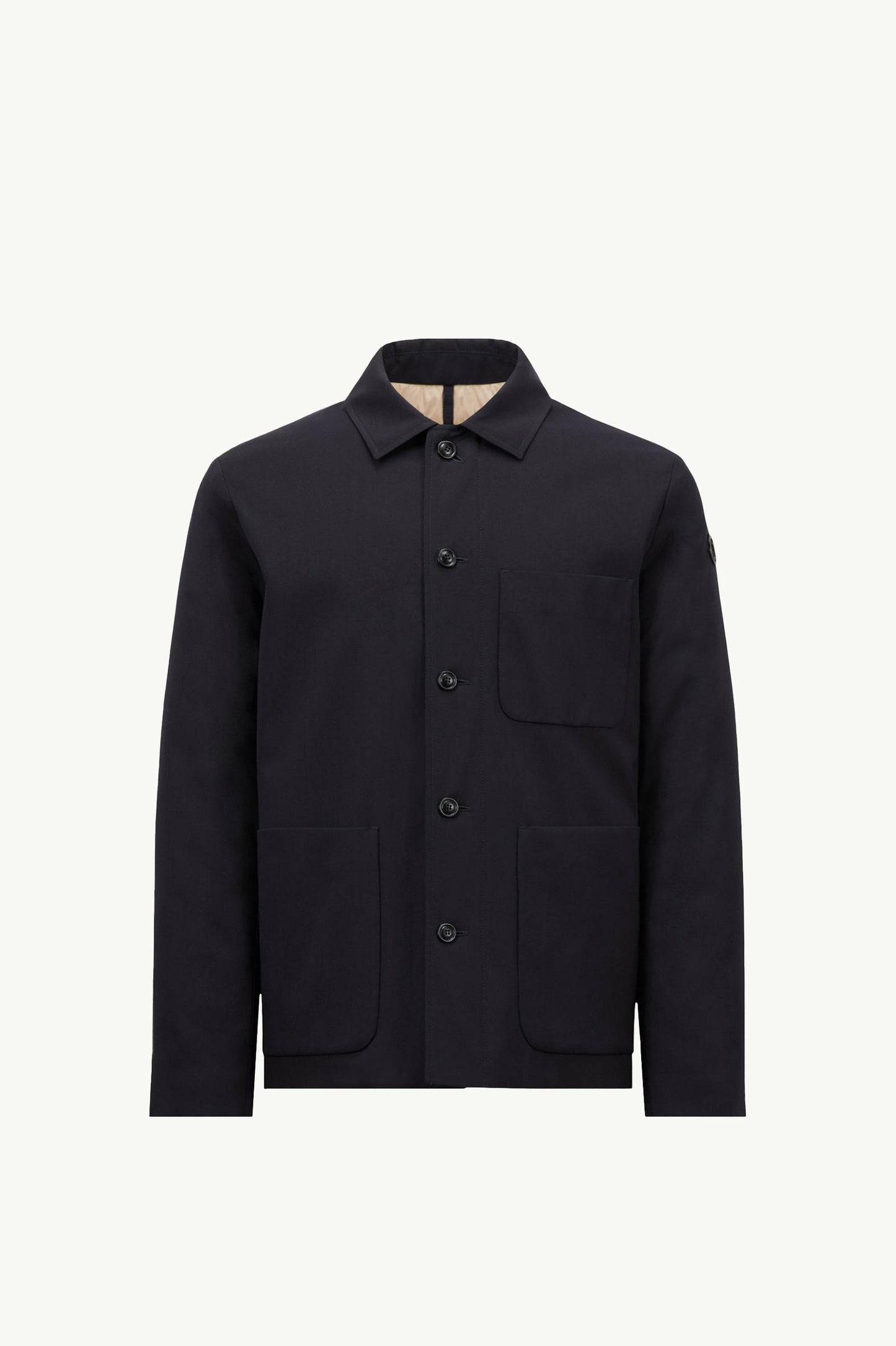 Plumel Wool Gabardine Down Shirt Jacket