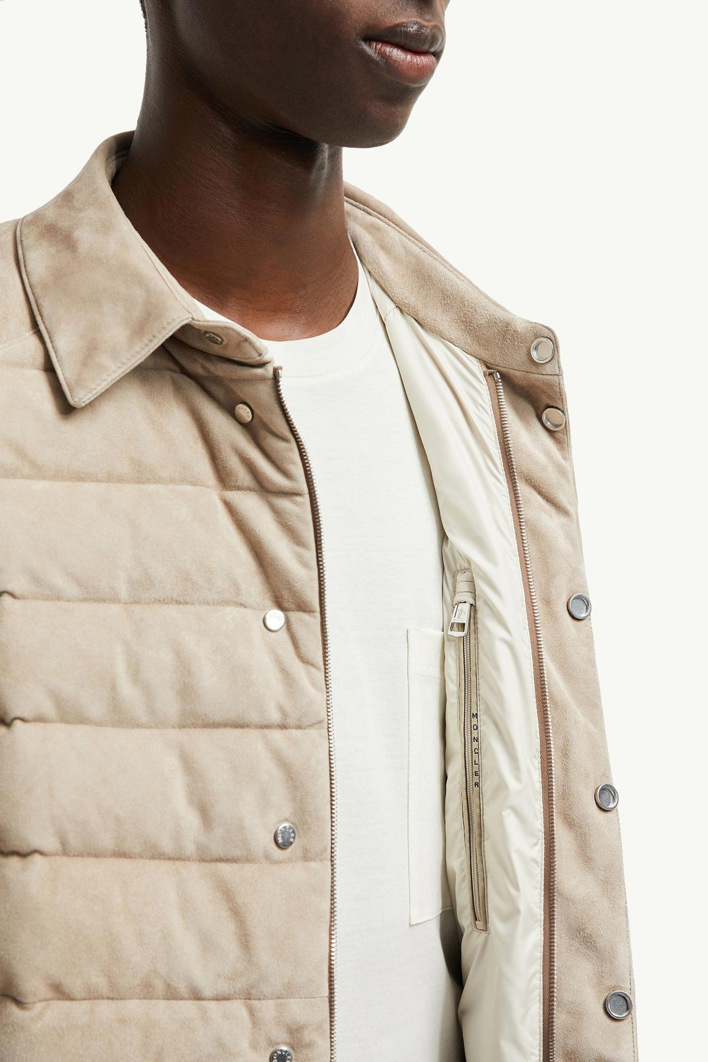 Etale Suede Down Shirt Jacket