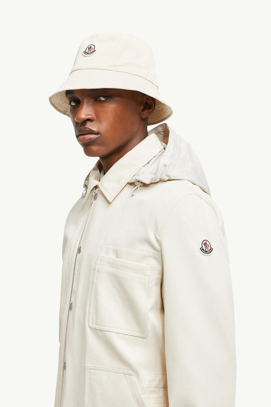 Guerledan Hooded Cotton Shirt Jacket