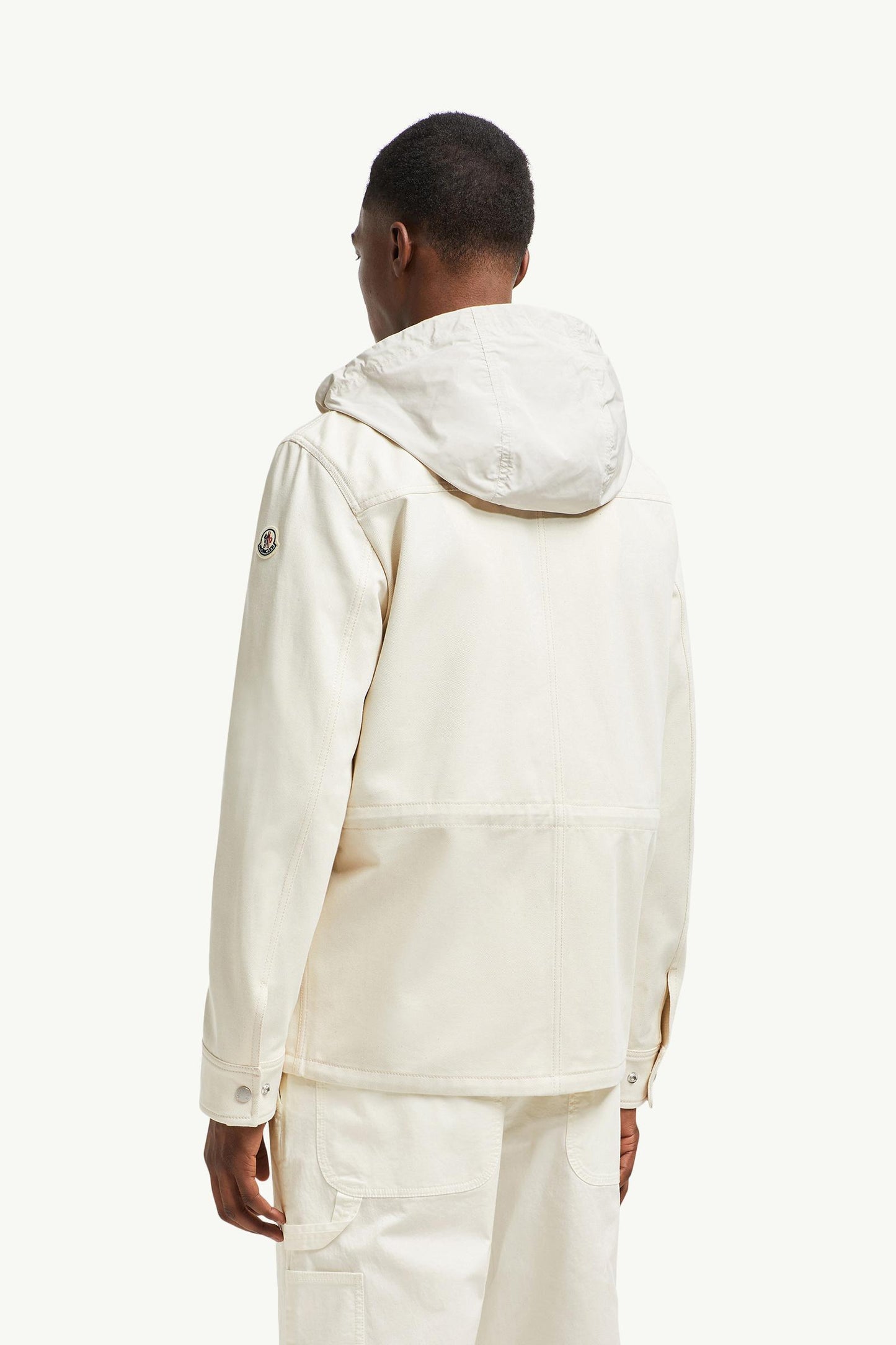 Guerledan Hooded Cotton Shirt Jacket