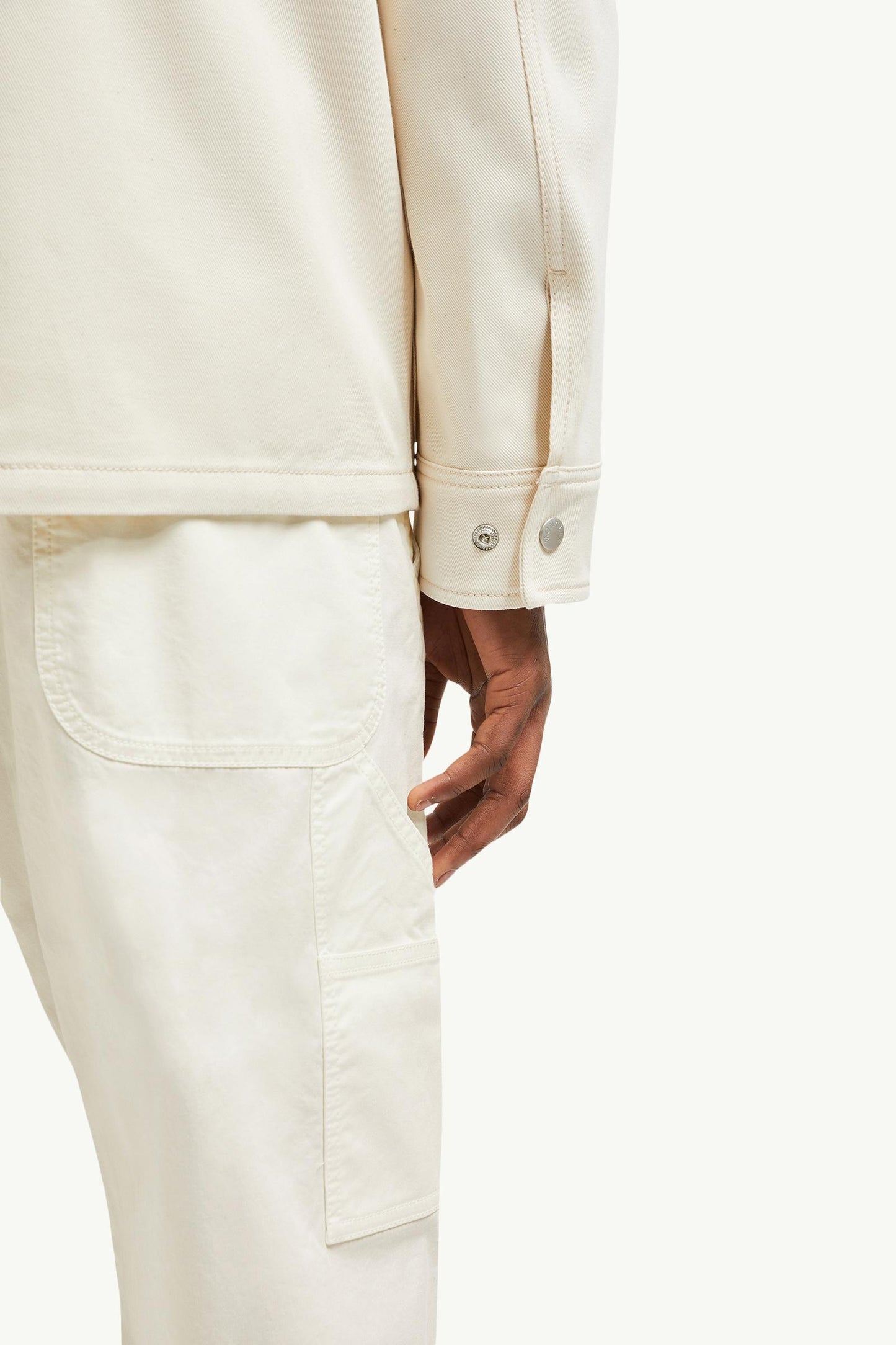 Guerledan Hooded Cotton Shirt Jacket