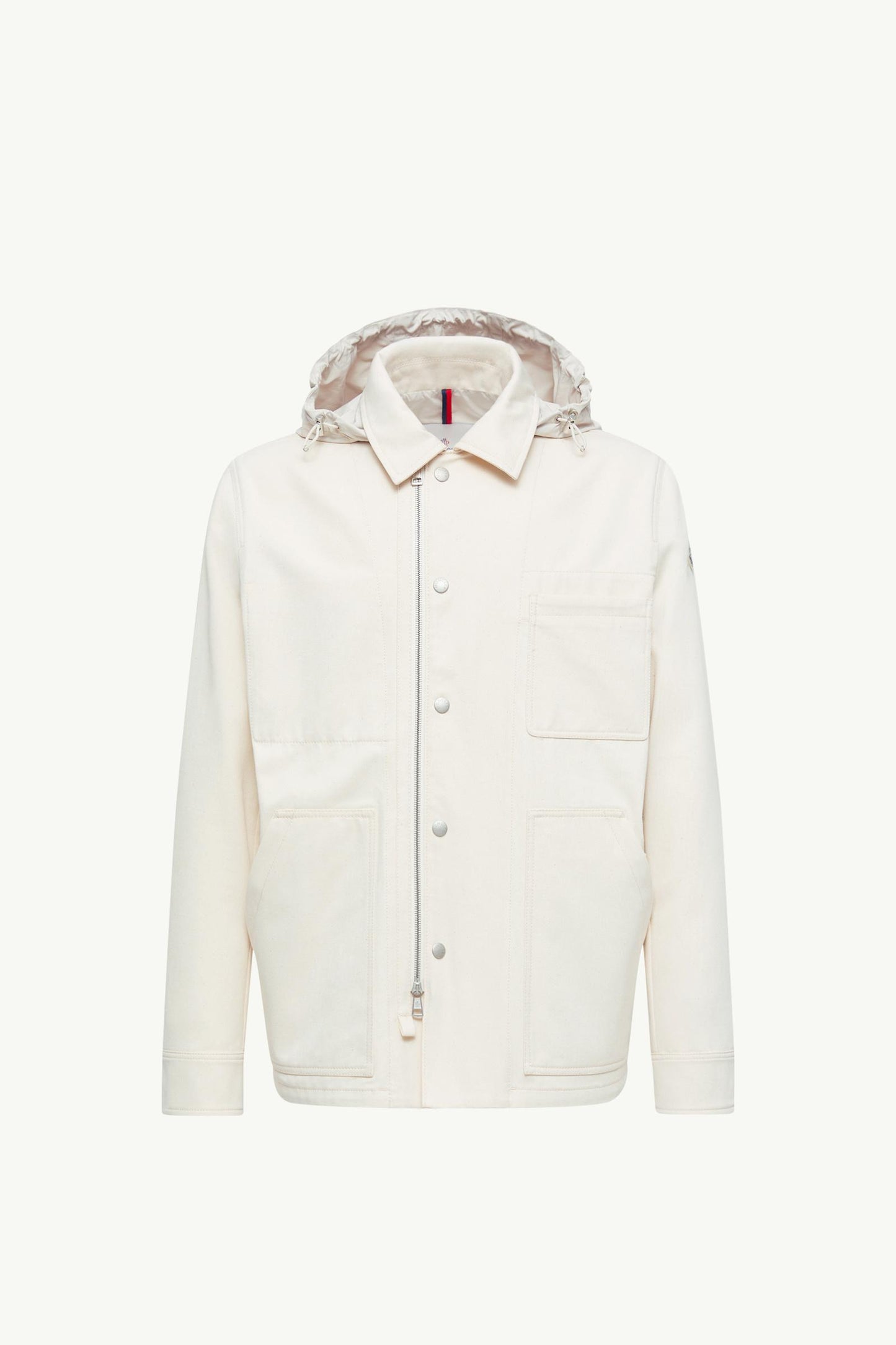 Guerledan Hooded Cotton Shirt Jacket
