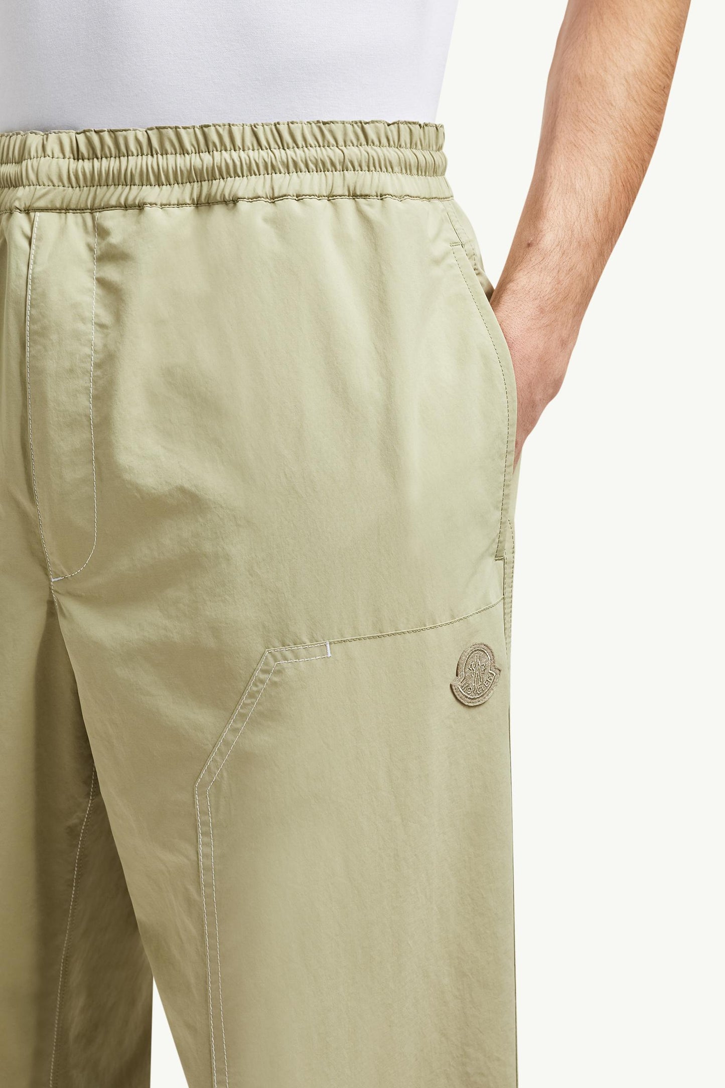 Embroidered Logo Patch Jogging Trousers