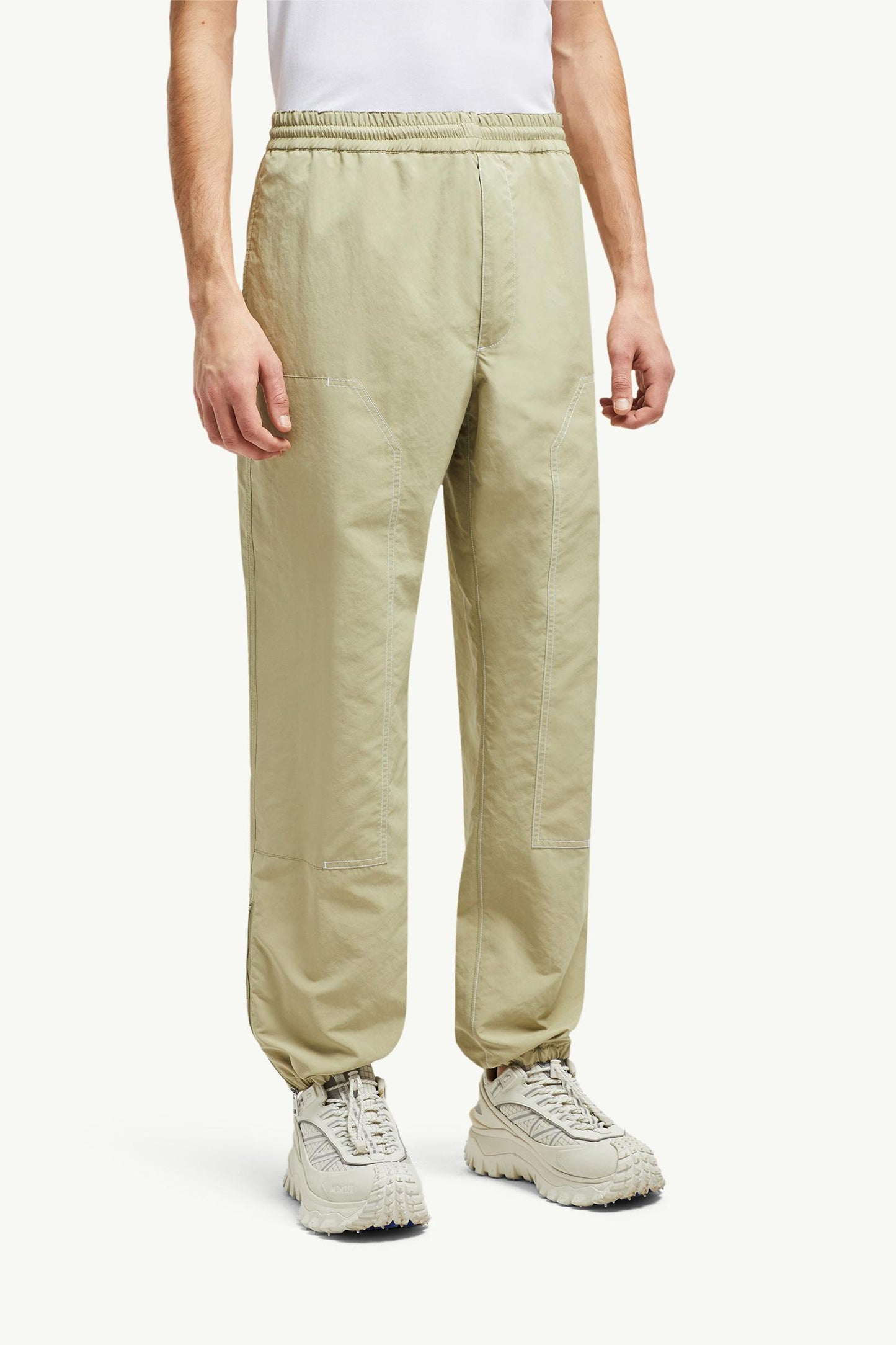 Embroidered Logo Patch Jogging Trousers