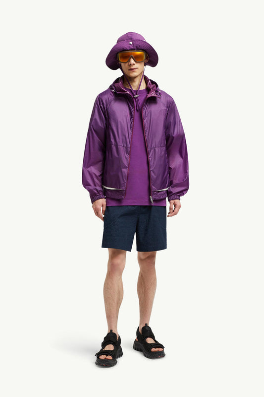 Belted Seersucker Shorts